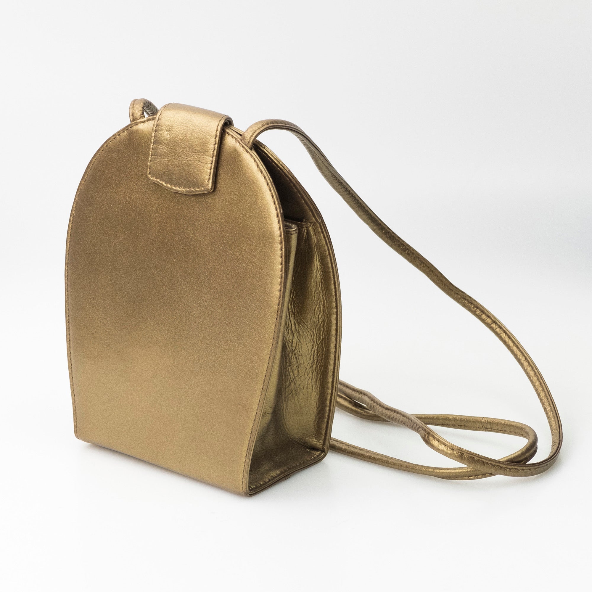 RODO shoulder bag gold Italy