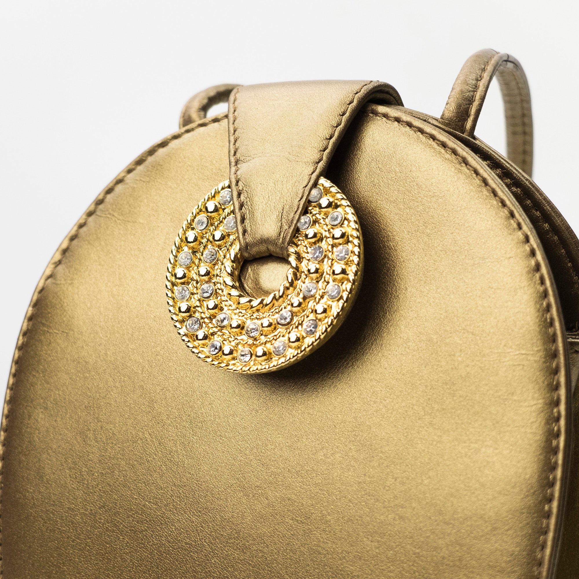 RODO shoulder bag gold Italy