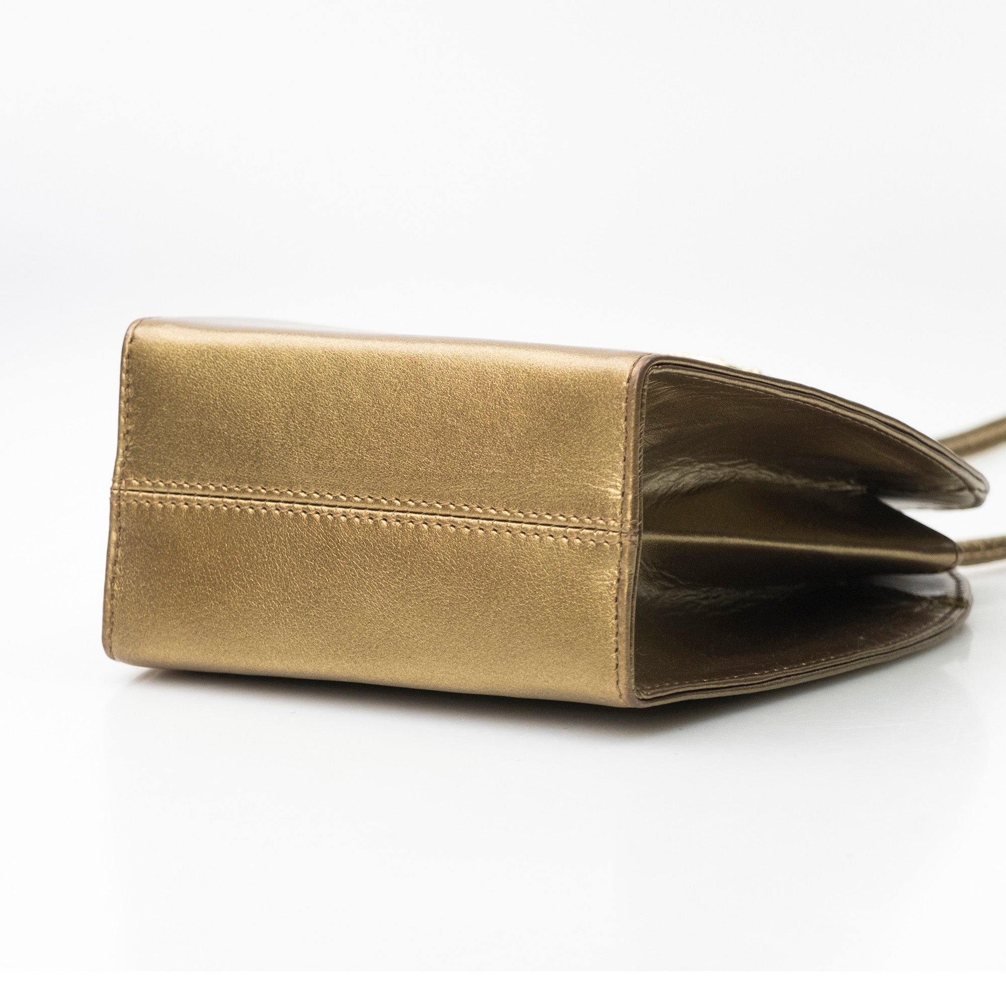RODO shoulder bag gold Italy
