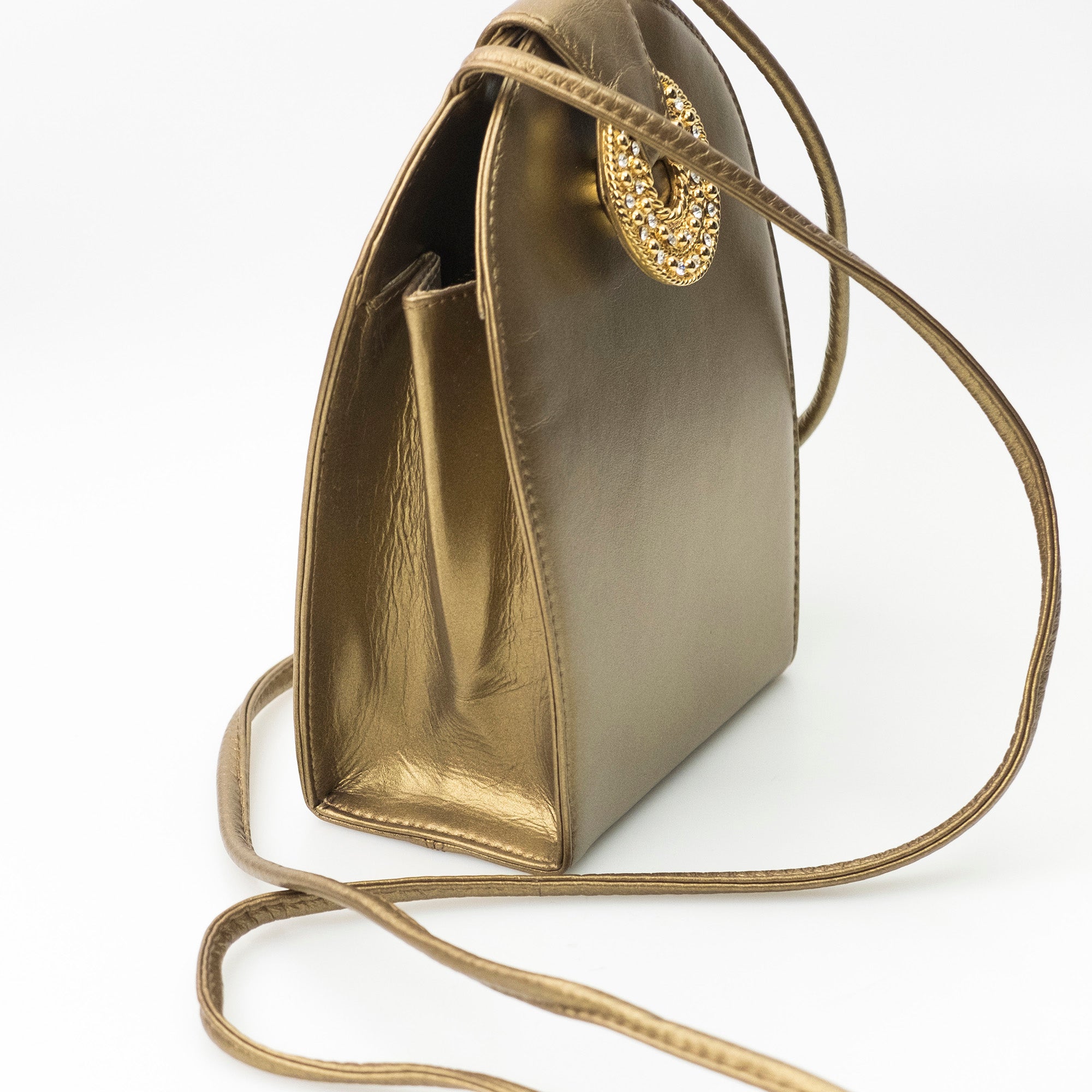 RODO shoulder bag gold Italy