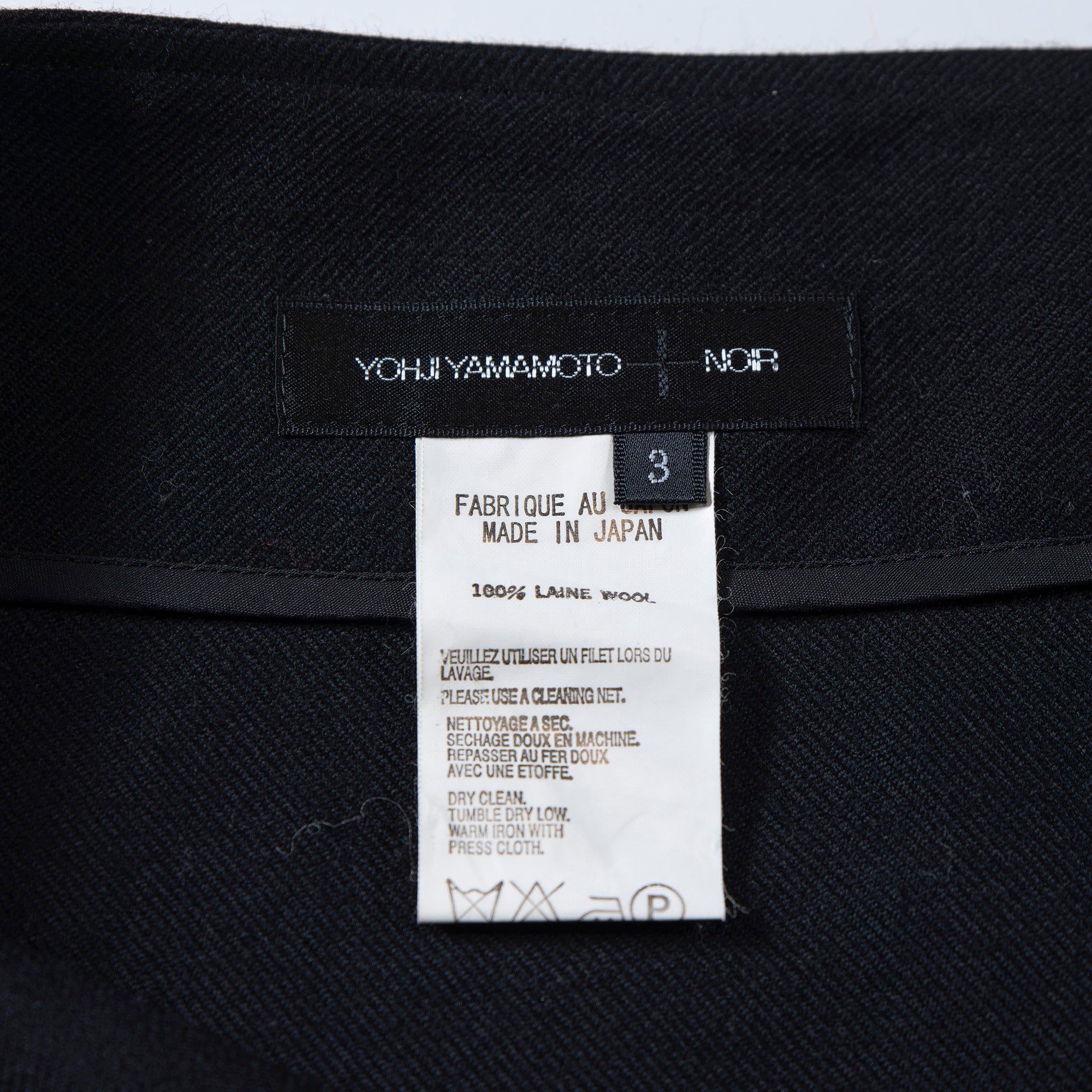 ◆Good Condition◆Yohji Yamamoto +NOIR Yohji Yamamoto Plus Noir Set Up Women's Tailored Jacket and Flared Skirt