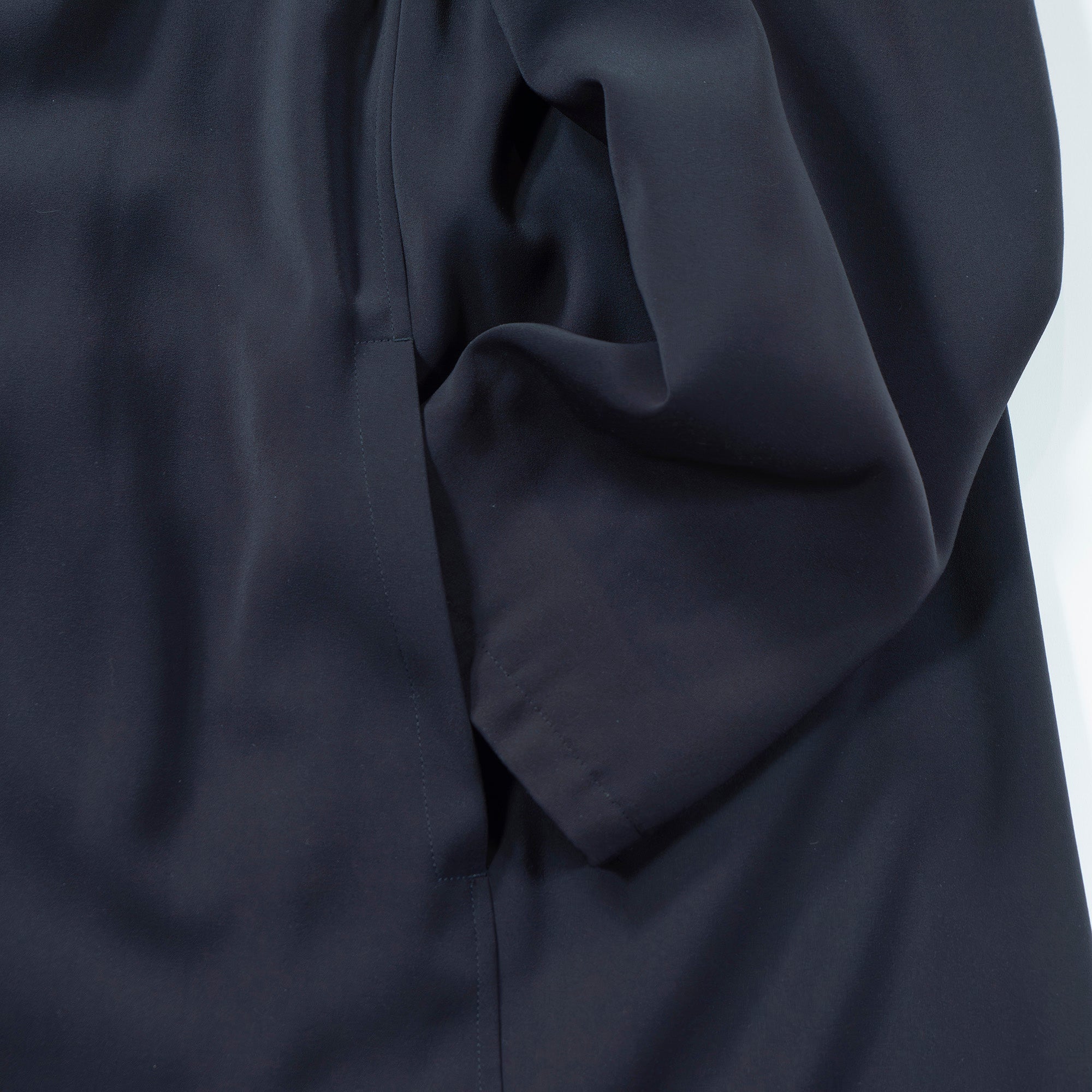 【古着】アルマーニ ARMANI COLLEZIONI バルマカーンコート イタリア製 ステンカラーコート ブラック エンポリオアルマーニ EMPORIO ARMANI ロングゴート メンズファッション メンズアウター メンズコート【中古】【USED】