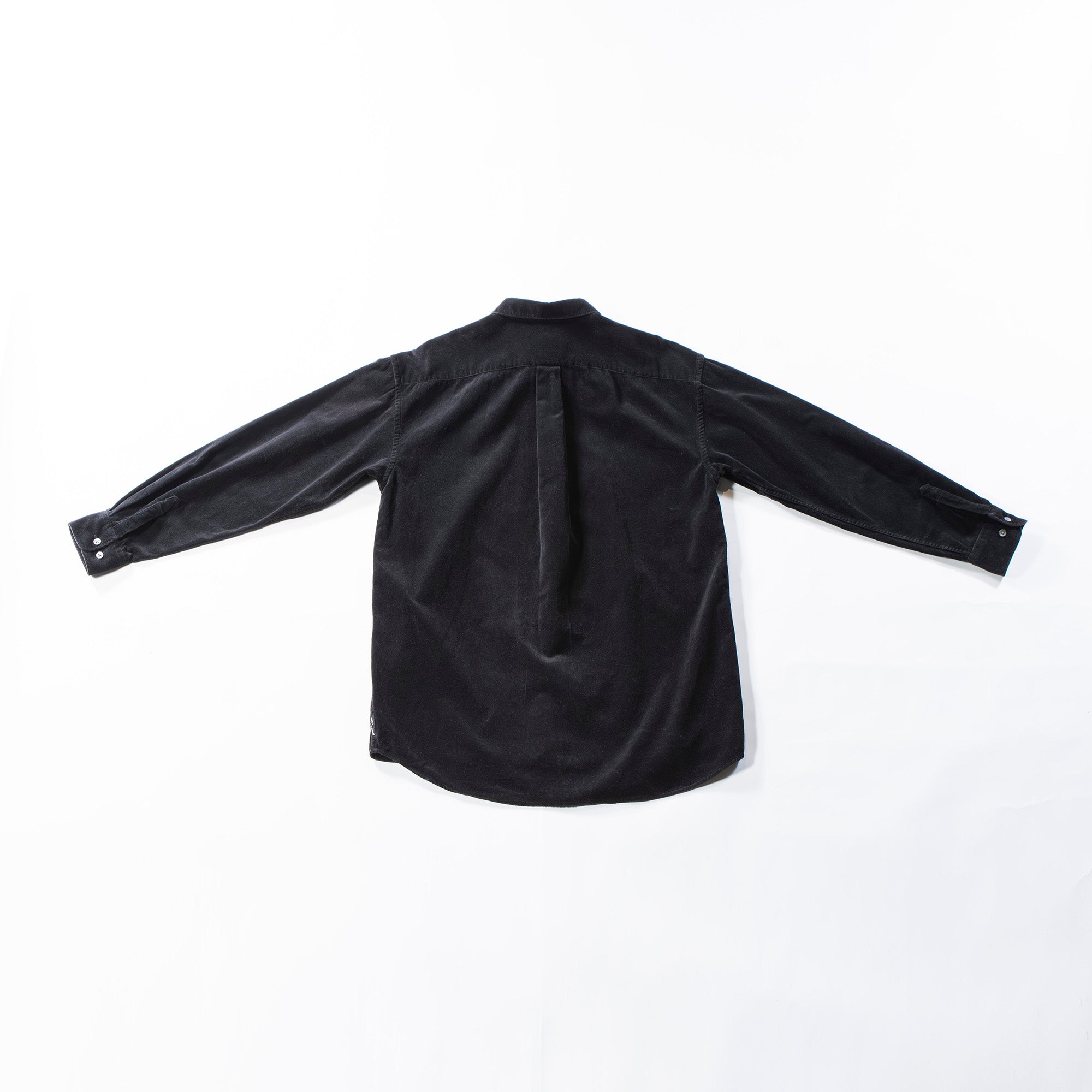 Used ARMANI EXCHANGE Velvet Shirt, Black, 100% Cotton, Men's Fashion, Men's Tops, Men's Shirt.