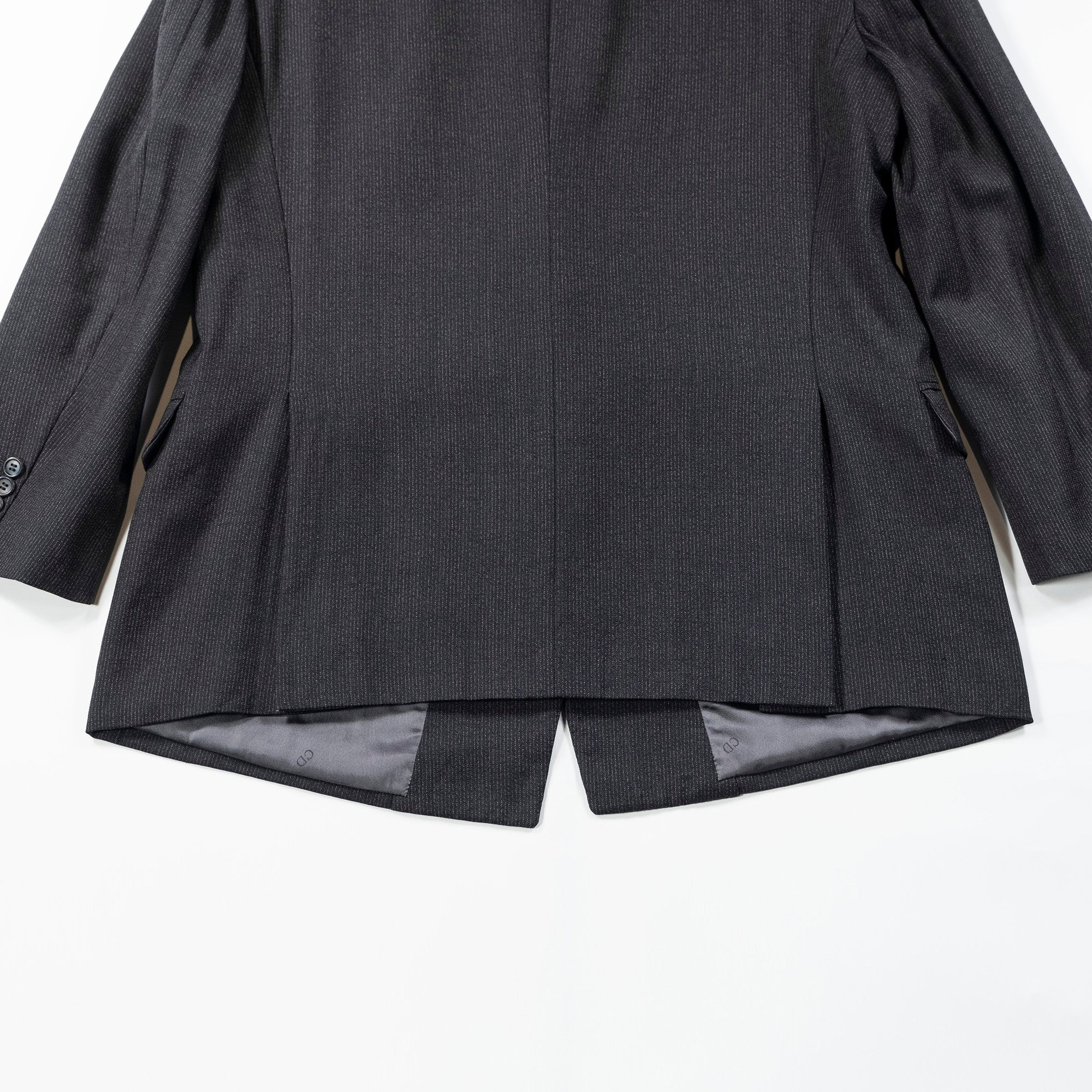 Christian Dior MONSIER Christian Dior Monsieur Suit Set Double Breasted Pinstripe Dior homme