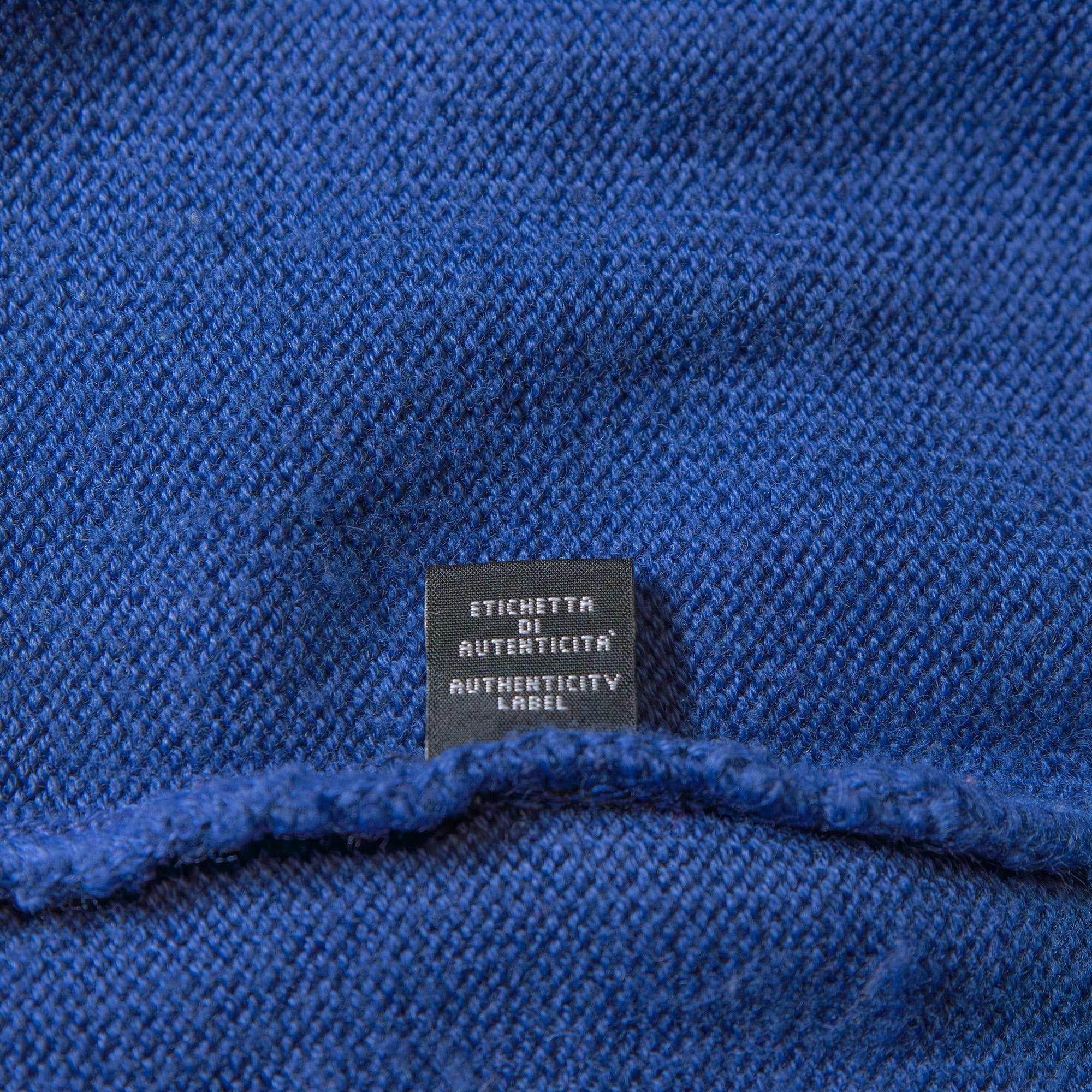 VERSACE Knit, Made in Italy, Blue, VERSACE JEANS COUTURE, Sweater, Tops