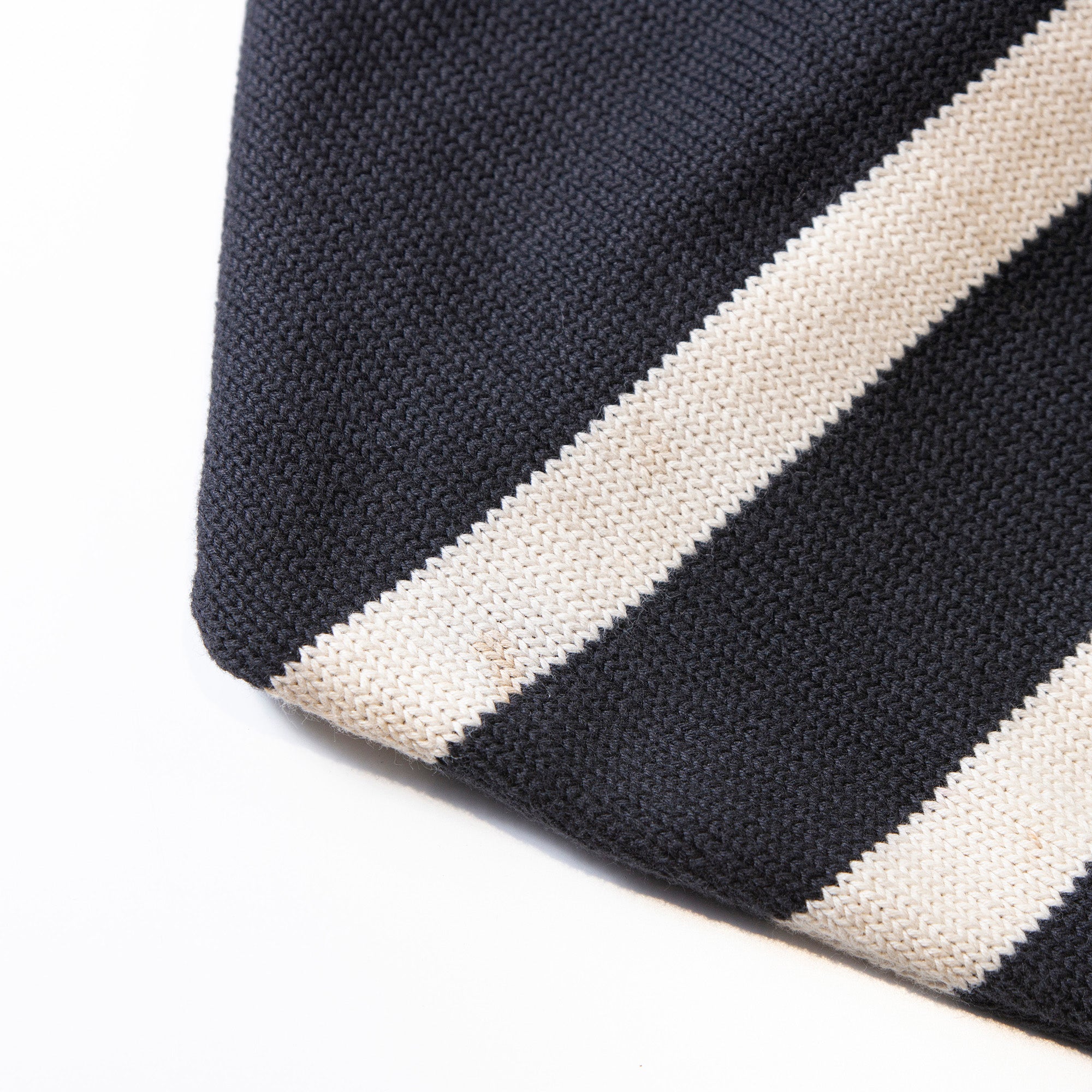dunhill design knit black x white 100% cotton made in Italy sweater top