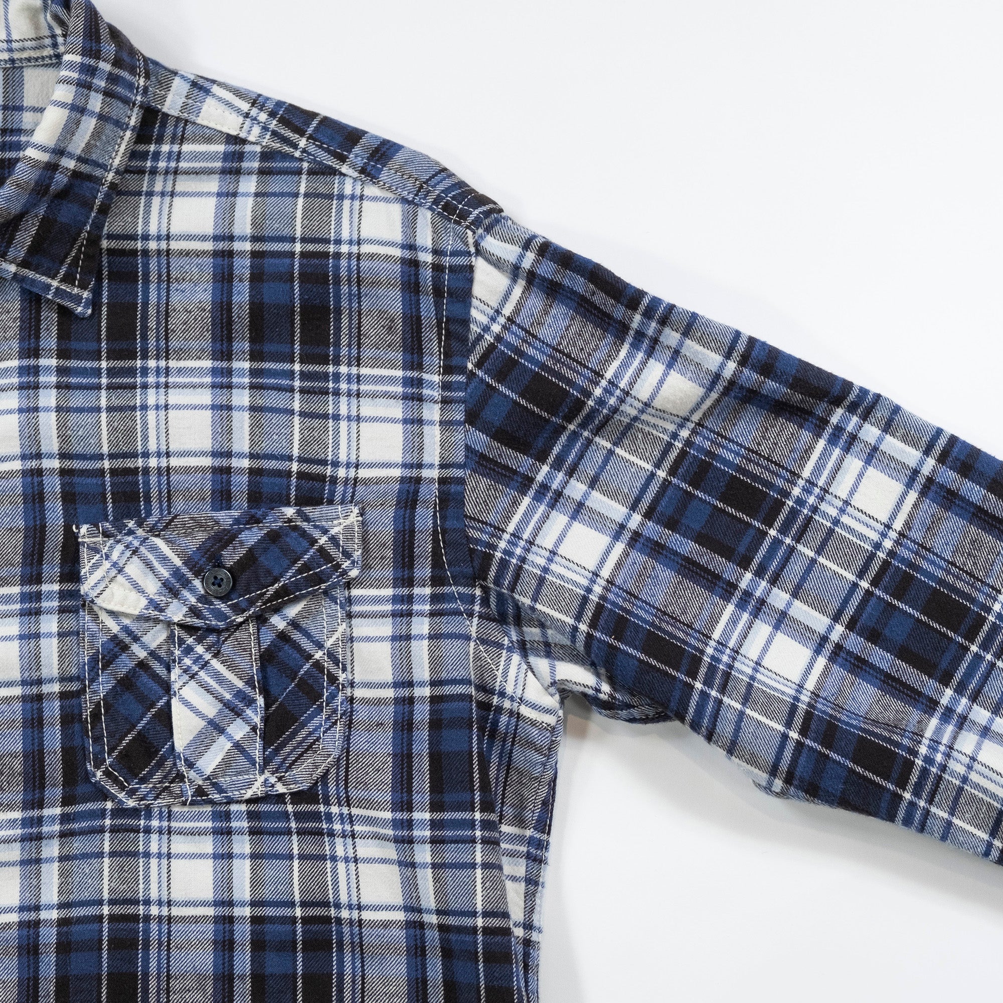 BURBERRY バーバリー フランネルシャツ コットン100% BURBERRY BLACK LABEL チェックシャツ スタンダードカラー トップス