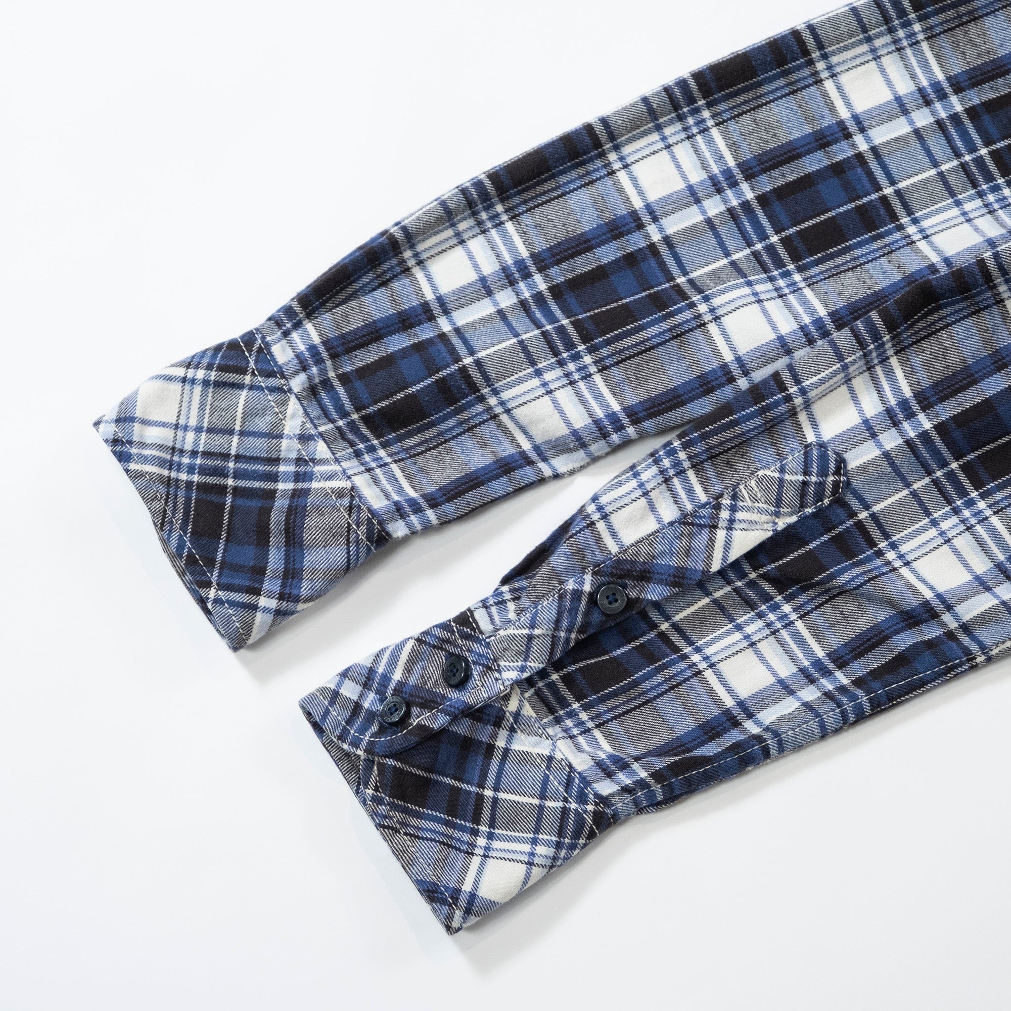 BURBERRY バーバリー フランネルシャツ コットン100% BURBERRY BLACK LABEL チェックシャツ スタンダードカラー トップス