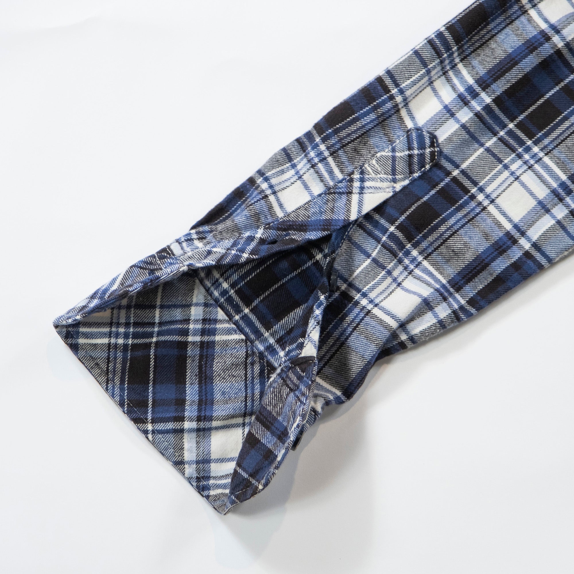 BURBERRY バーバリー フランネルシャツ コットン100% BURBERRY BLACK LABEL チェックシャツ スタンダードカラー トップス