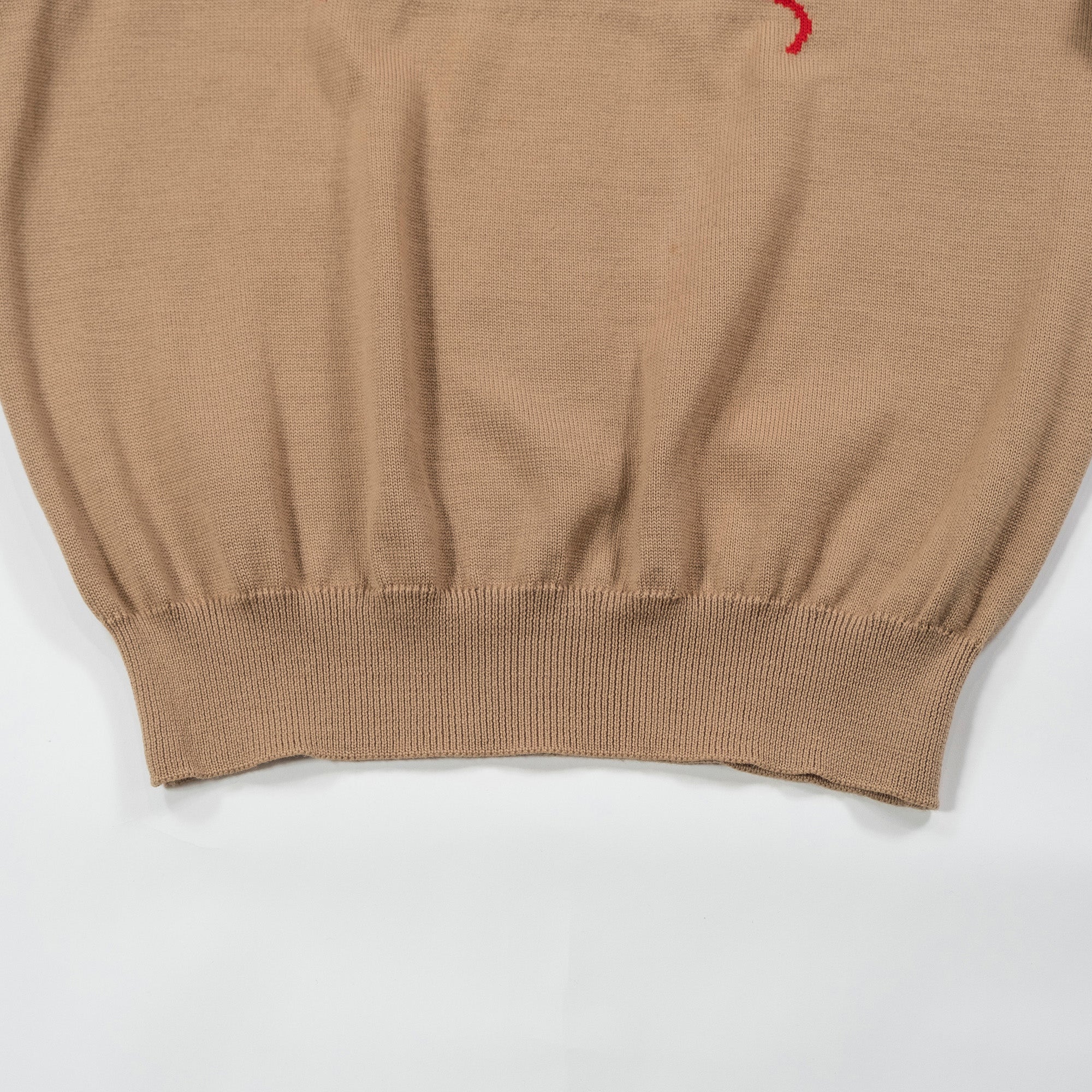 BURBERRY バーバリー ニット ベージュ ウール100% Burberry's バーバリーズ バーバリーゴルフ トップス