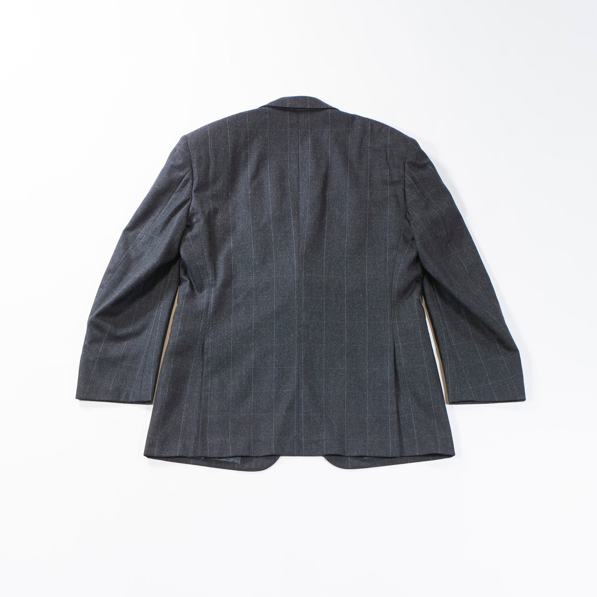 【古着】ゼニア テーラードジャケット Ermenegildo Zegna エルメネジルド・ゼニア ウール100% アウター ウィンドウペインチェック 背抜き メンズファッション メンズアウター メンズジャケット 春夏【中古】【USED】