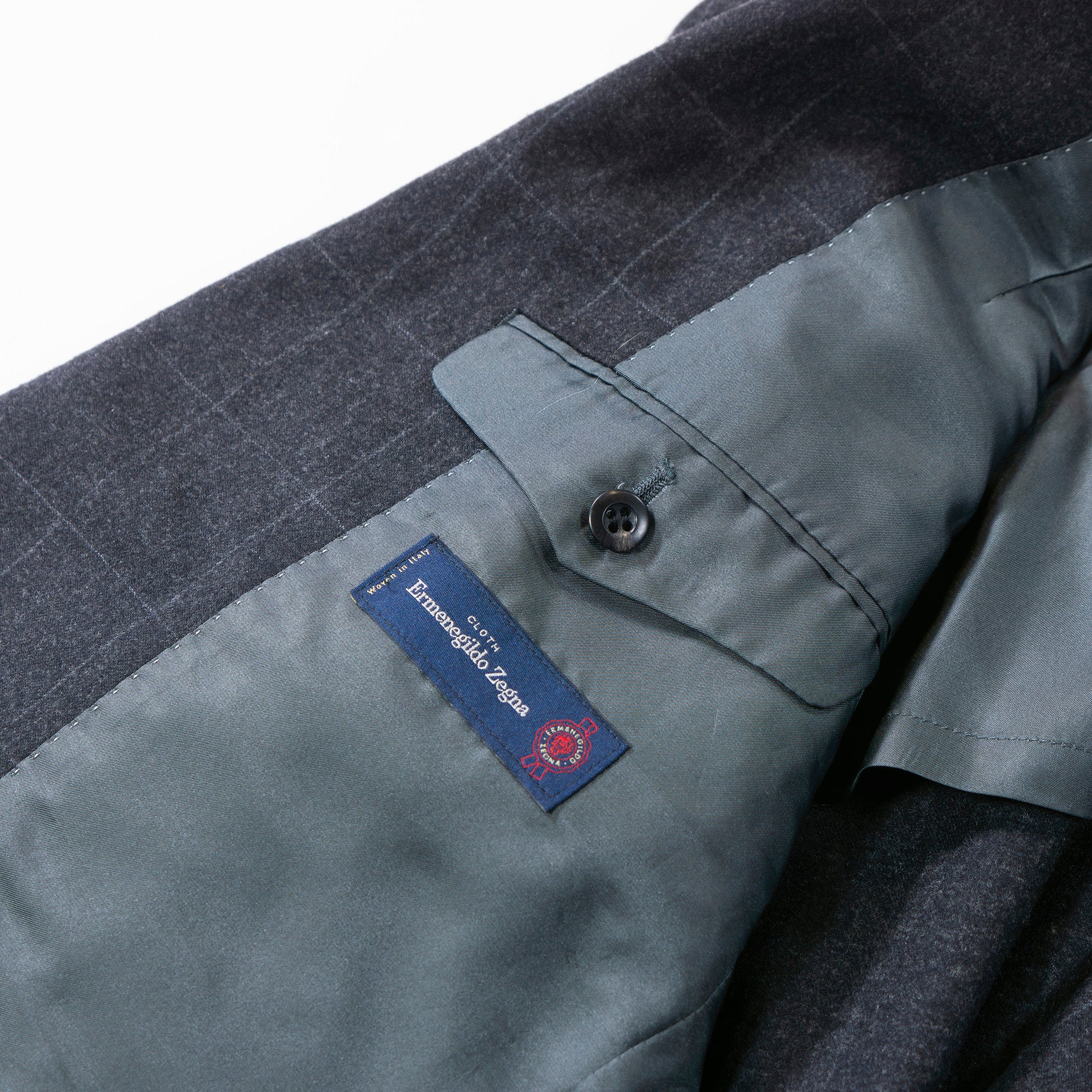 【古着】ゼニア テーラードジャケット Ermenegildo Zegna エルメネジルド・ゼニア ウール100% アウター ウィンドウペインチェック 背抜き メンズファッション メンズアウター メンズジャケット 春夏【中古】【USED】