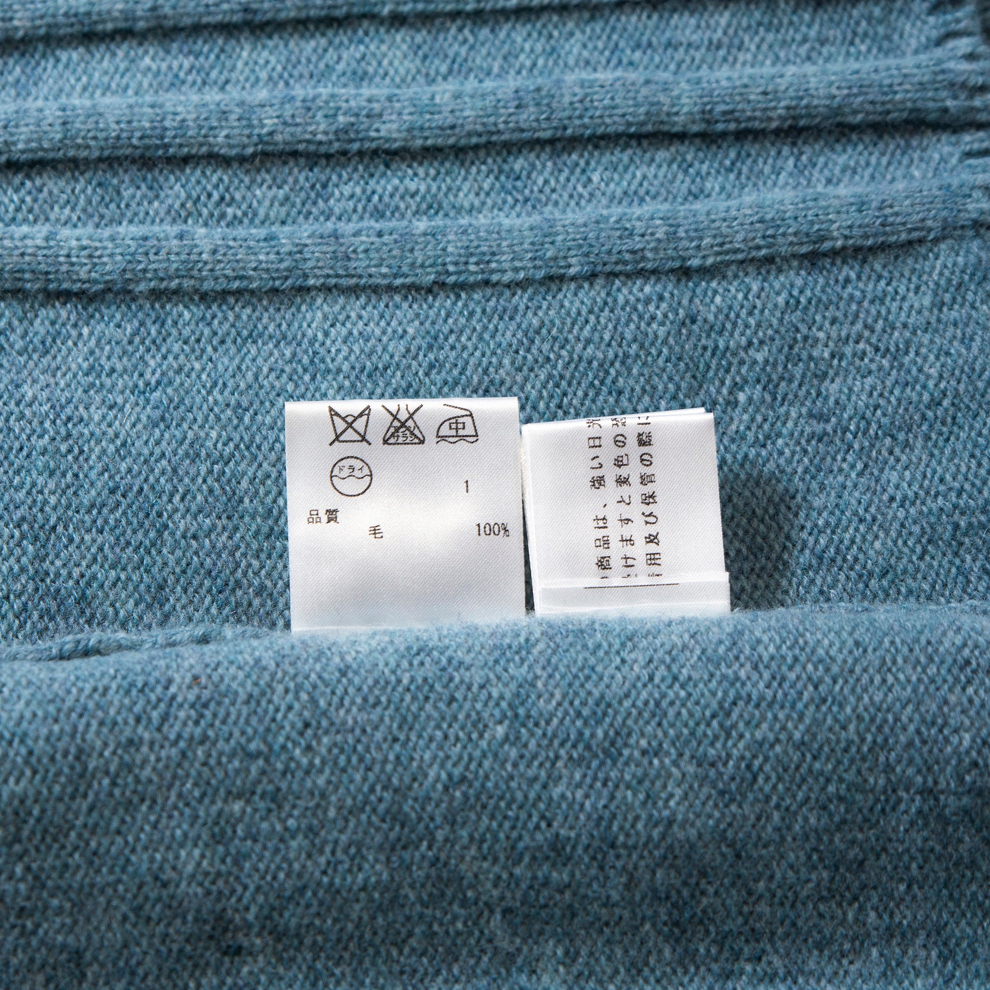 【古着】カルバンクライン Calvin Klein ハーフジップニット ライトブルー ウール100% タートルネック セーター ドライバーズニット メンズファッション メンズトップス メンズニット ユニセックス レディースファッション【中古】【USED】