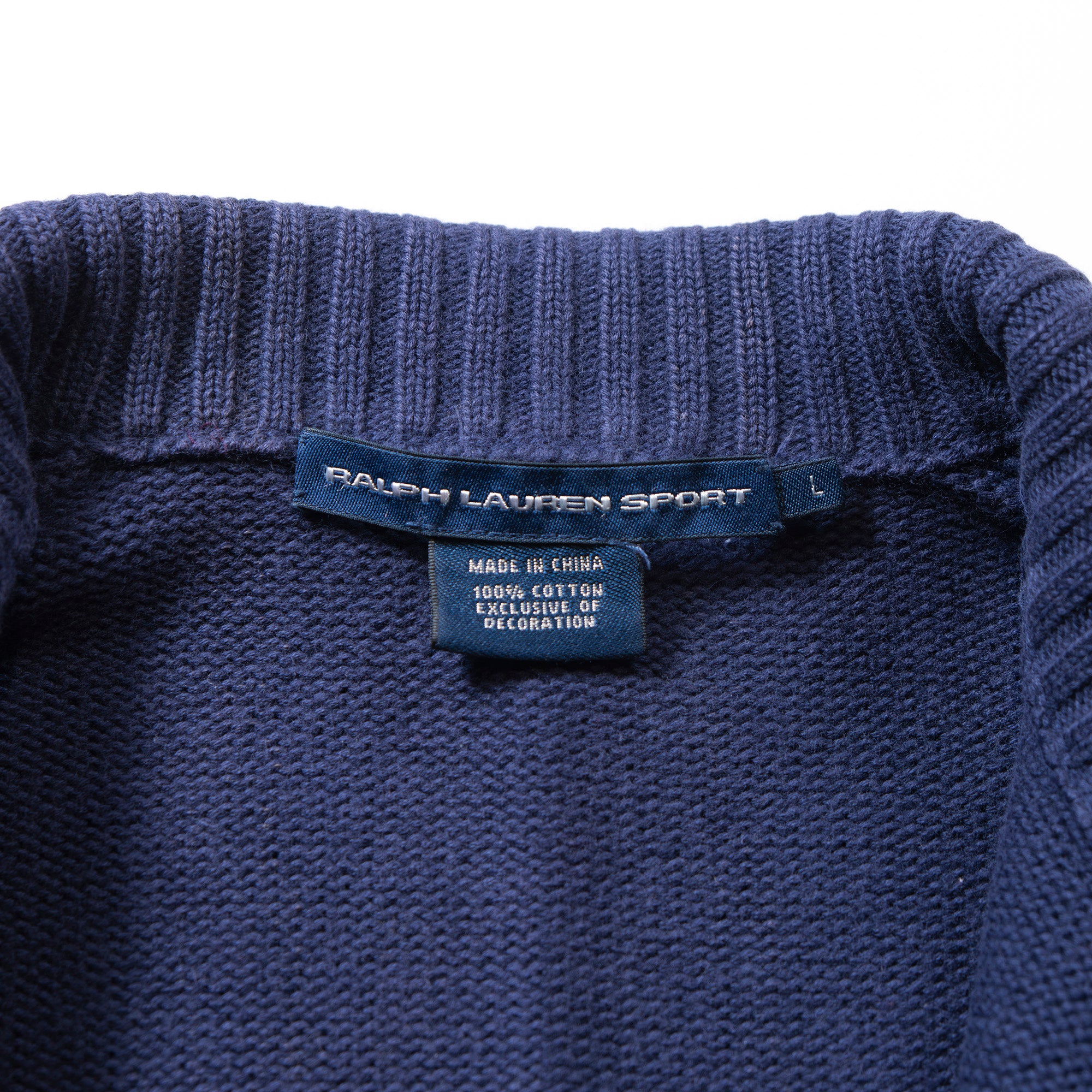 ラルフローレン Ralph Lauren Sport ニットジャージ ネイビー セーター ニット トップス ポニーロゴ