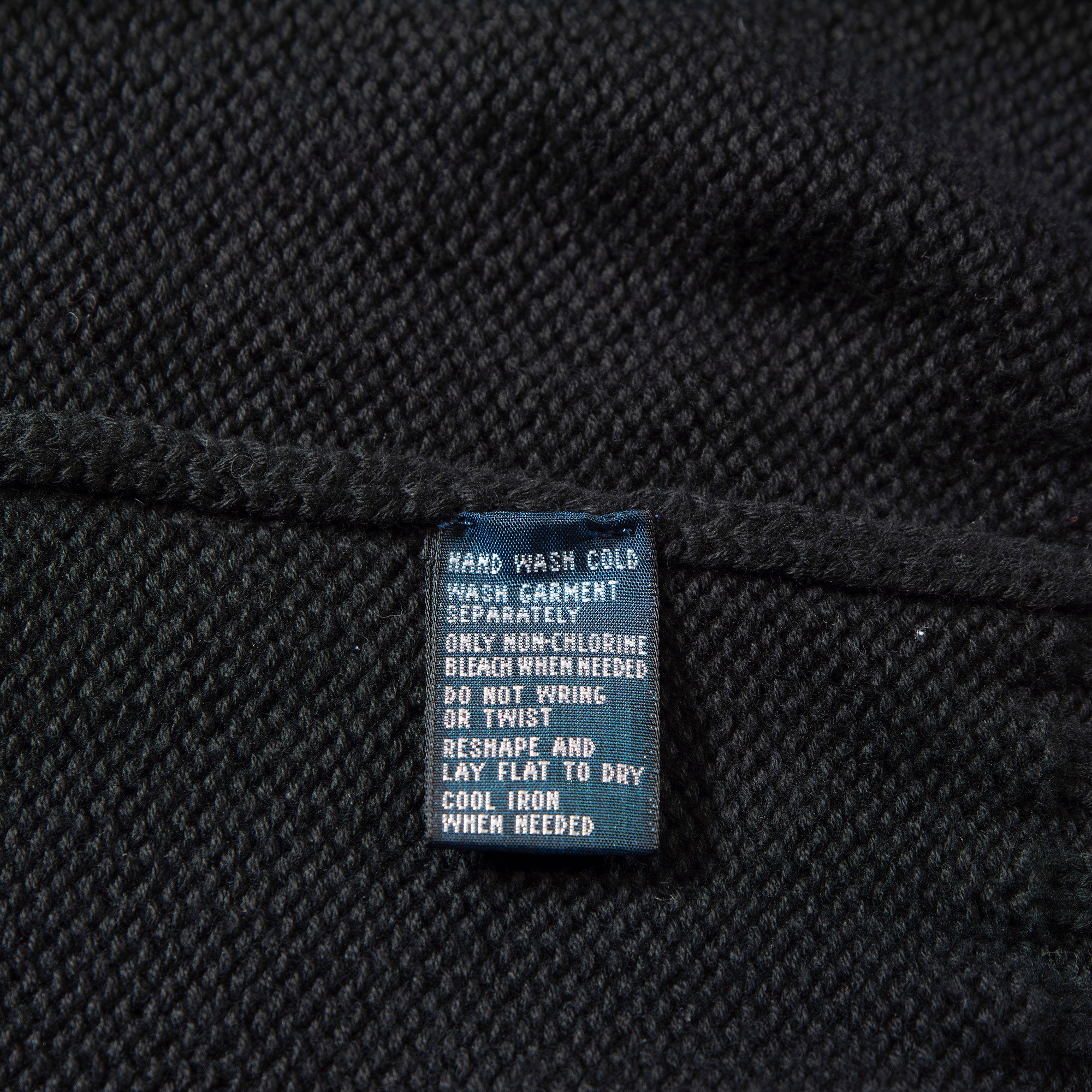 ラルフローレン Polo Ralph Lauren ニットベスト ブラック コットン100% セーター トップス ポニーロゴ