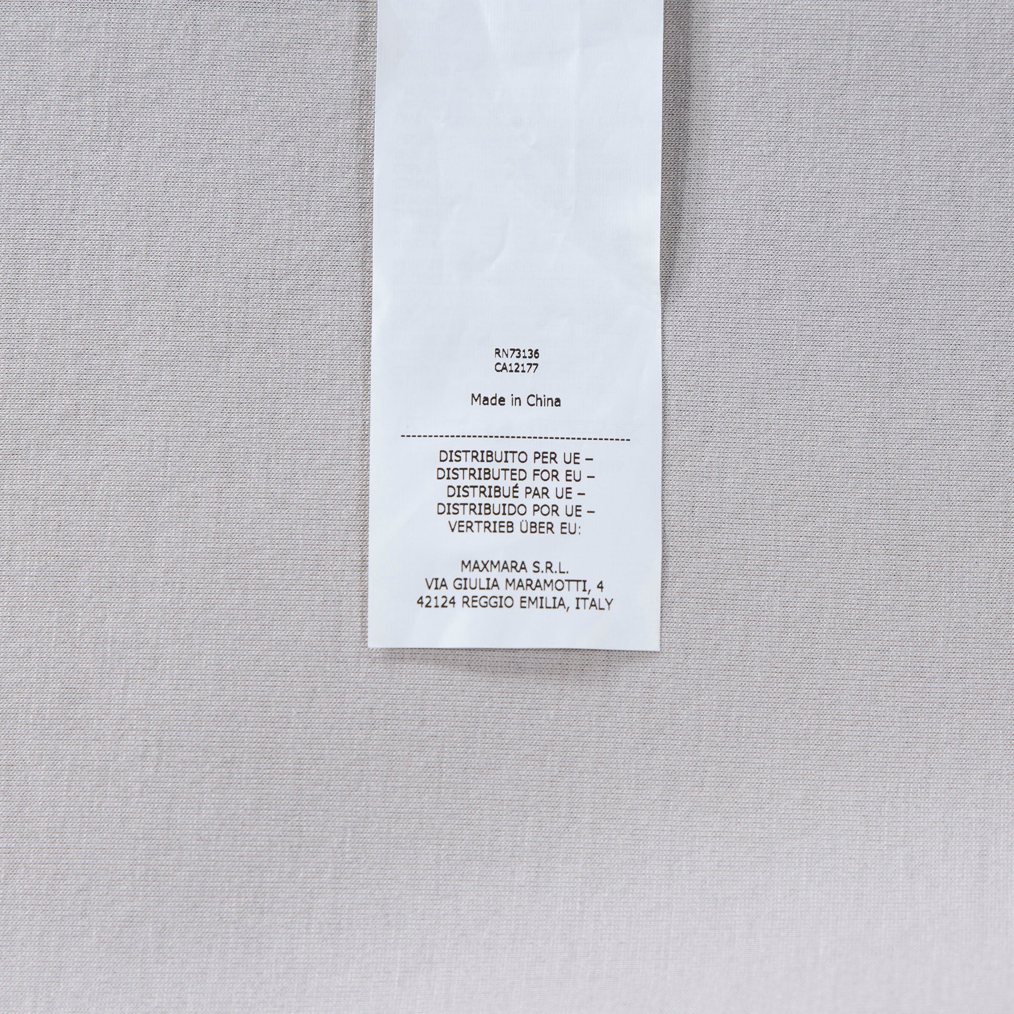 【古着】マックスマーラ Max Mara 'S Max mara ジップアップパーカー 2021秋冬 ビスコース ジャージパーカー コクーンシルエット ◆未使用品レベル◆アウター レディースファッション レディーストップス レディースパーカー【中古】「USED】