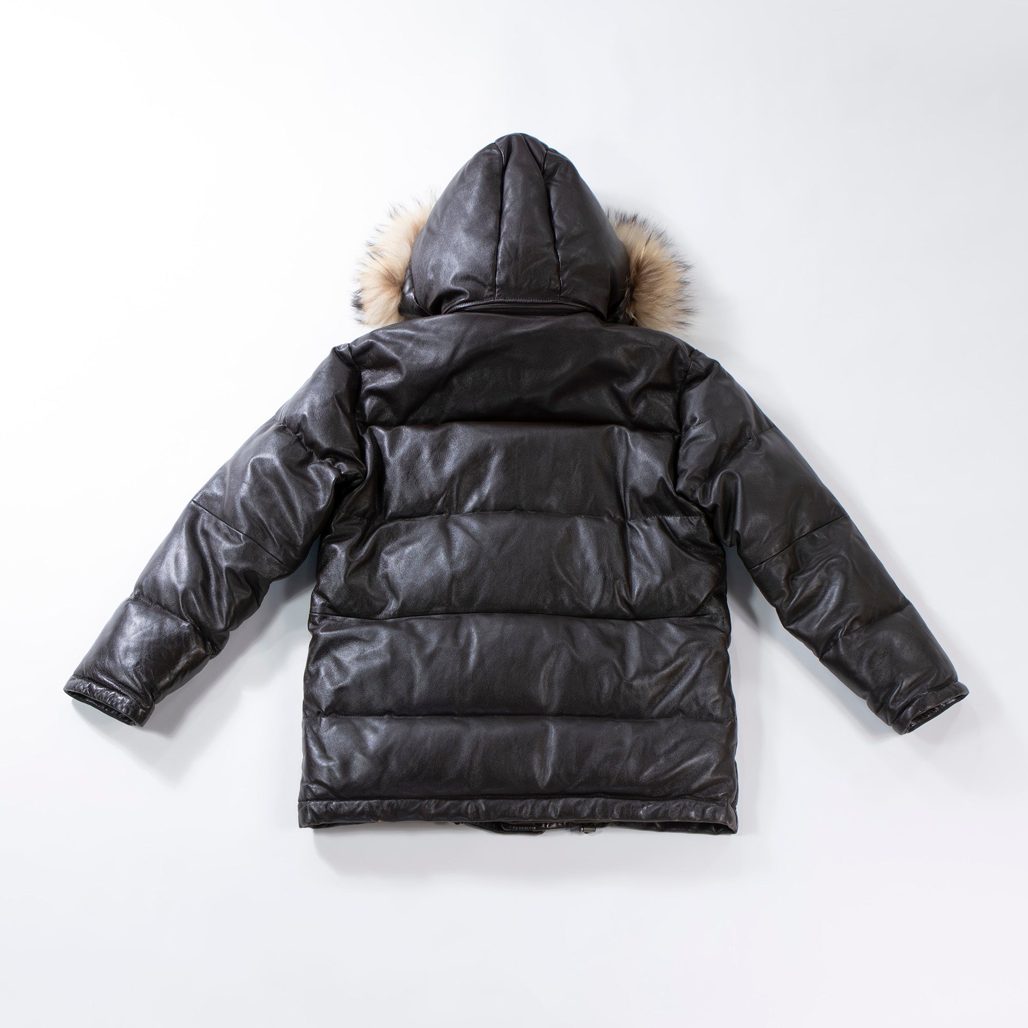 Paul Smith ポールスミス レザーダウンジャケット PS Paul Smith ピーエスポールスミス 羊革 シープスキン アウター
