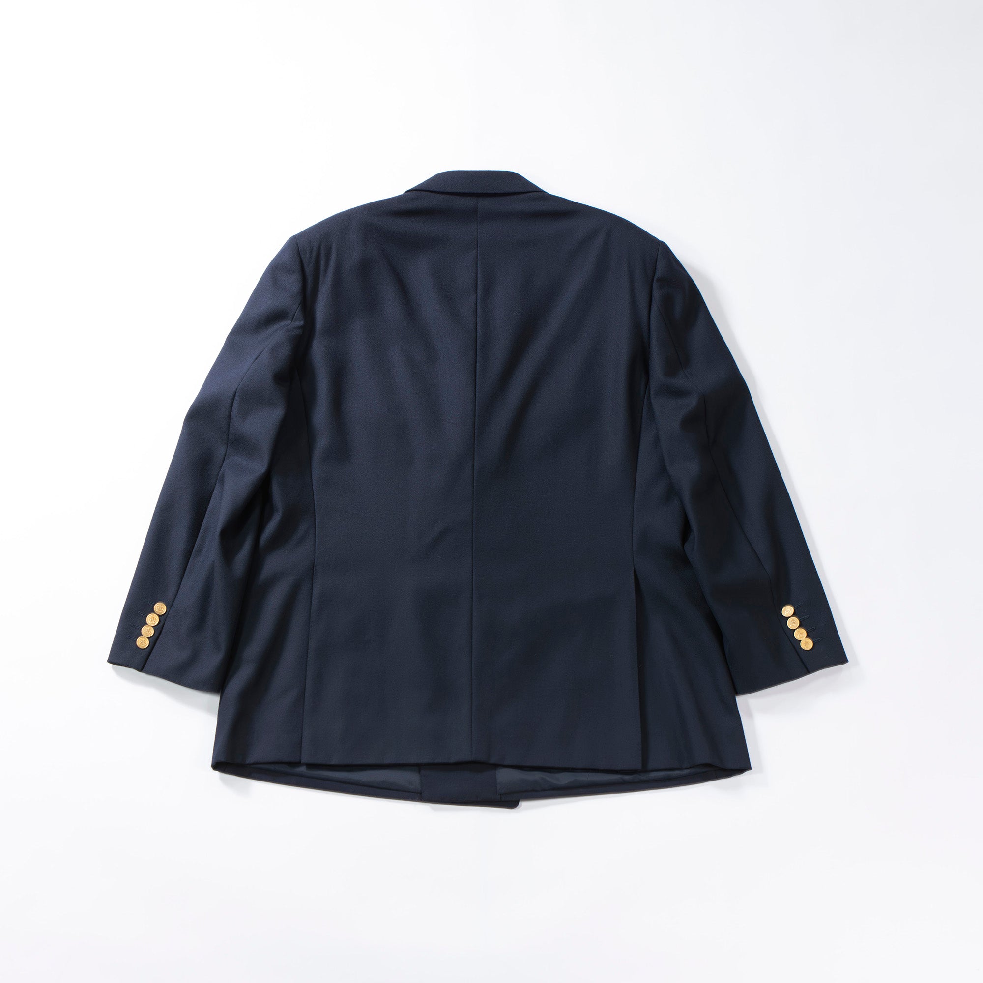 ◆Beautiful item◆BURBERRY suit set up, navy, Tasmanian wool, double-breasted, gold buttons, Burberrys, navy blazer