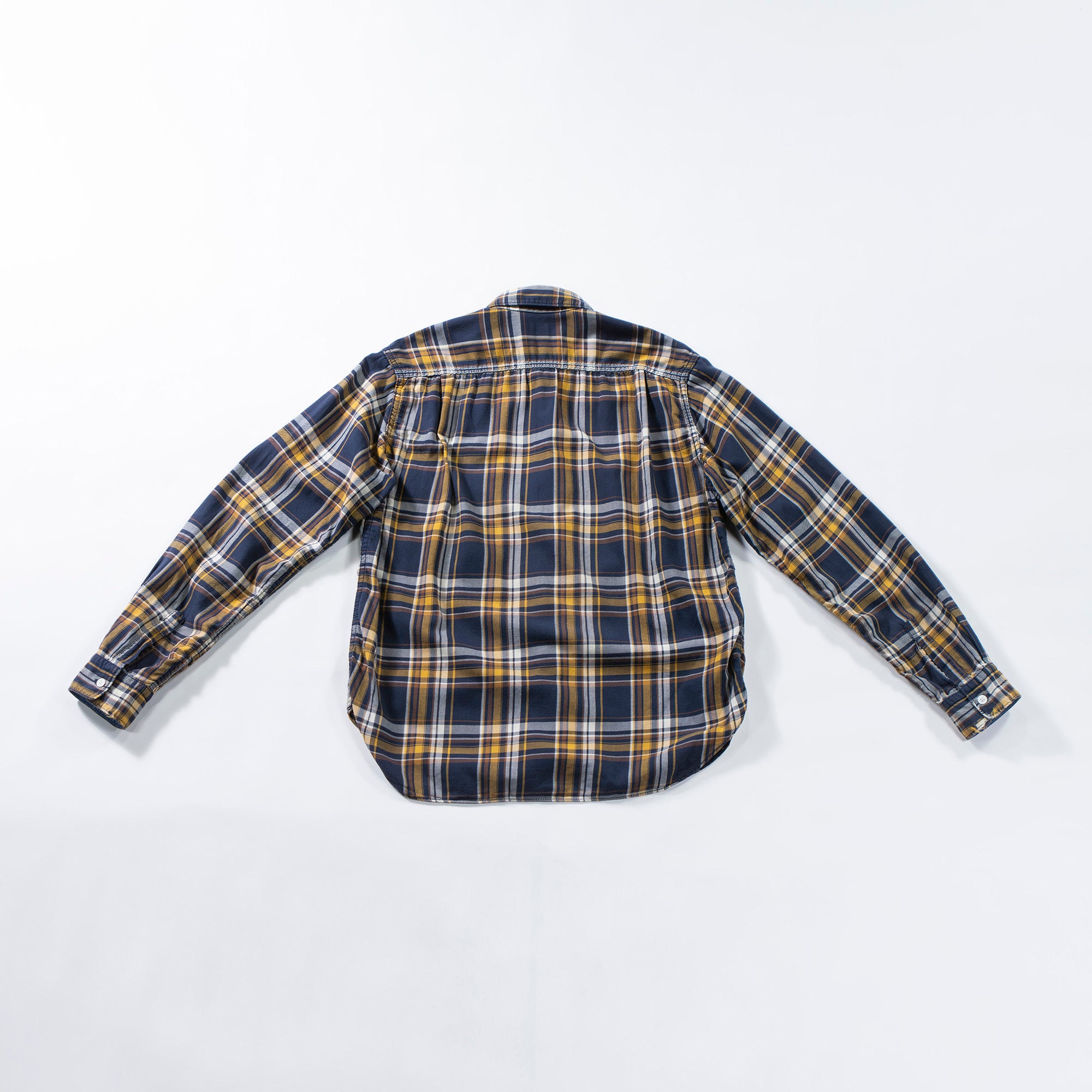 コムデギャルソン COMME des GARCONS HOMME チェックシャツ スタンダードカラー ネルシャツ トップス