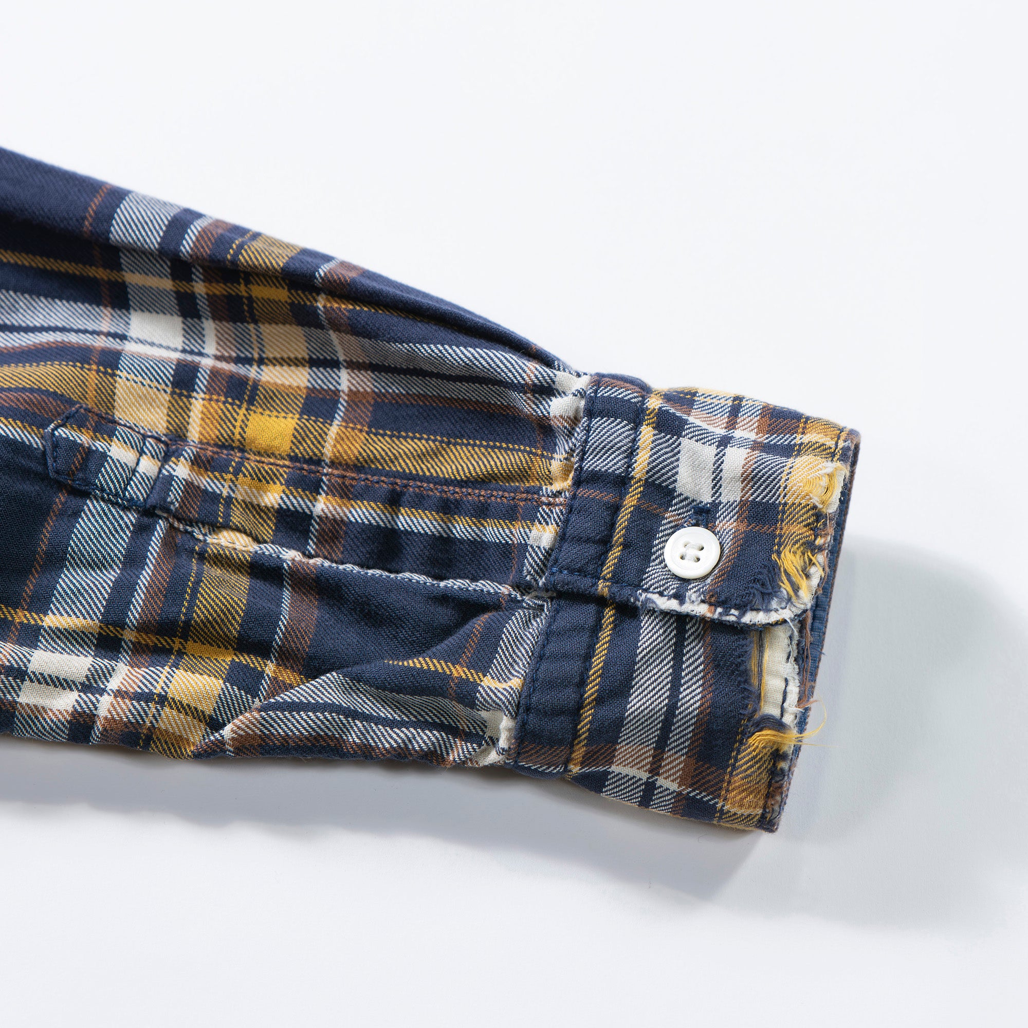 コムデギャルソン COMME des GARCONS HOMME チェックシャツ スタンダードカラー ネルシャツ トップス