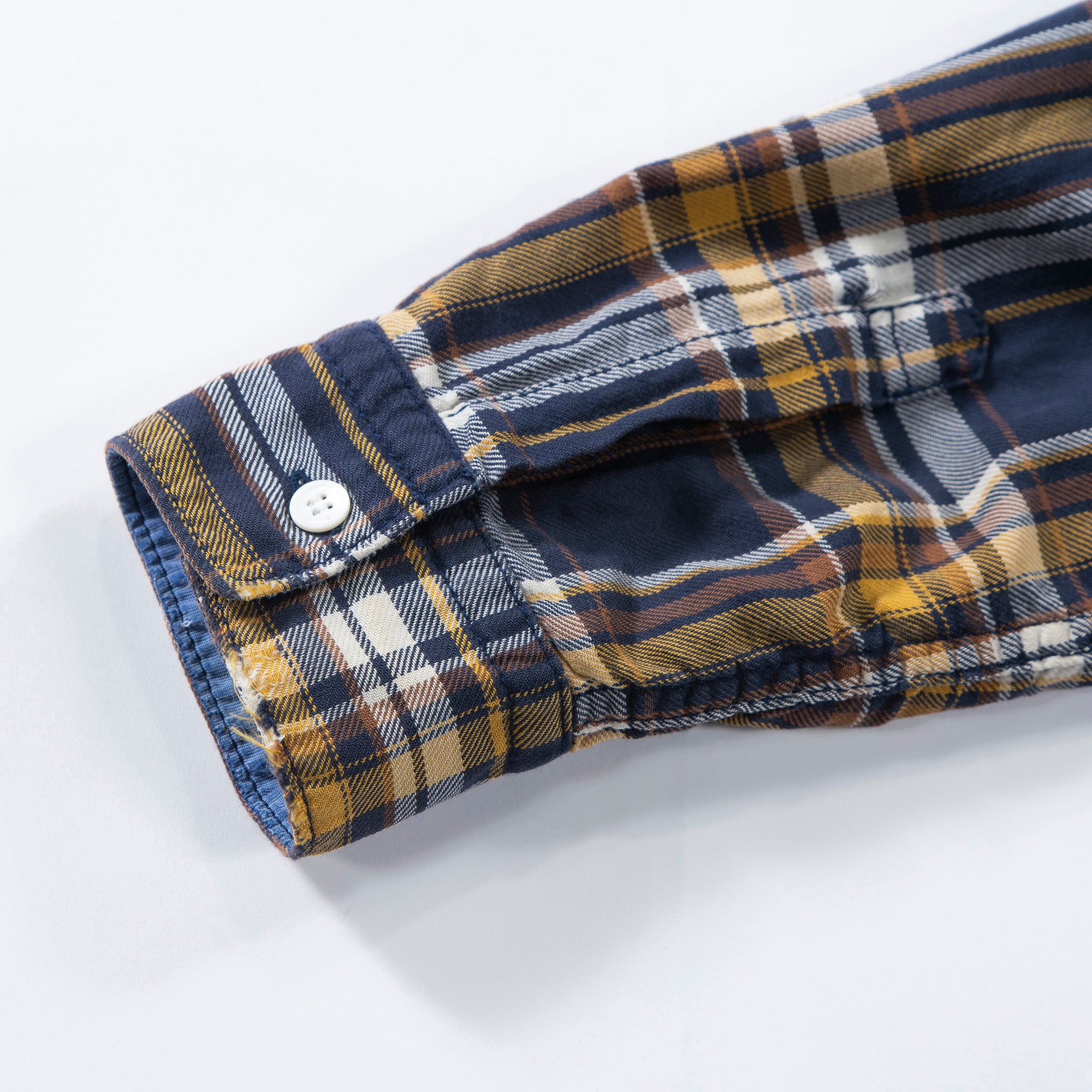 コムデギャルソン COMME des GARCONS HOMME チェックシャツ スタンダードカラー ネルシャツ トップス