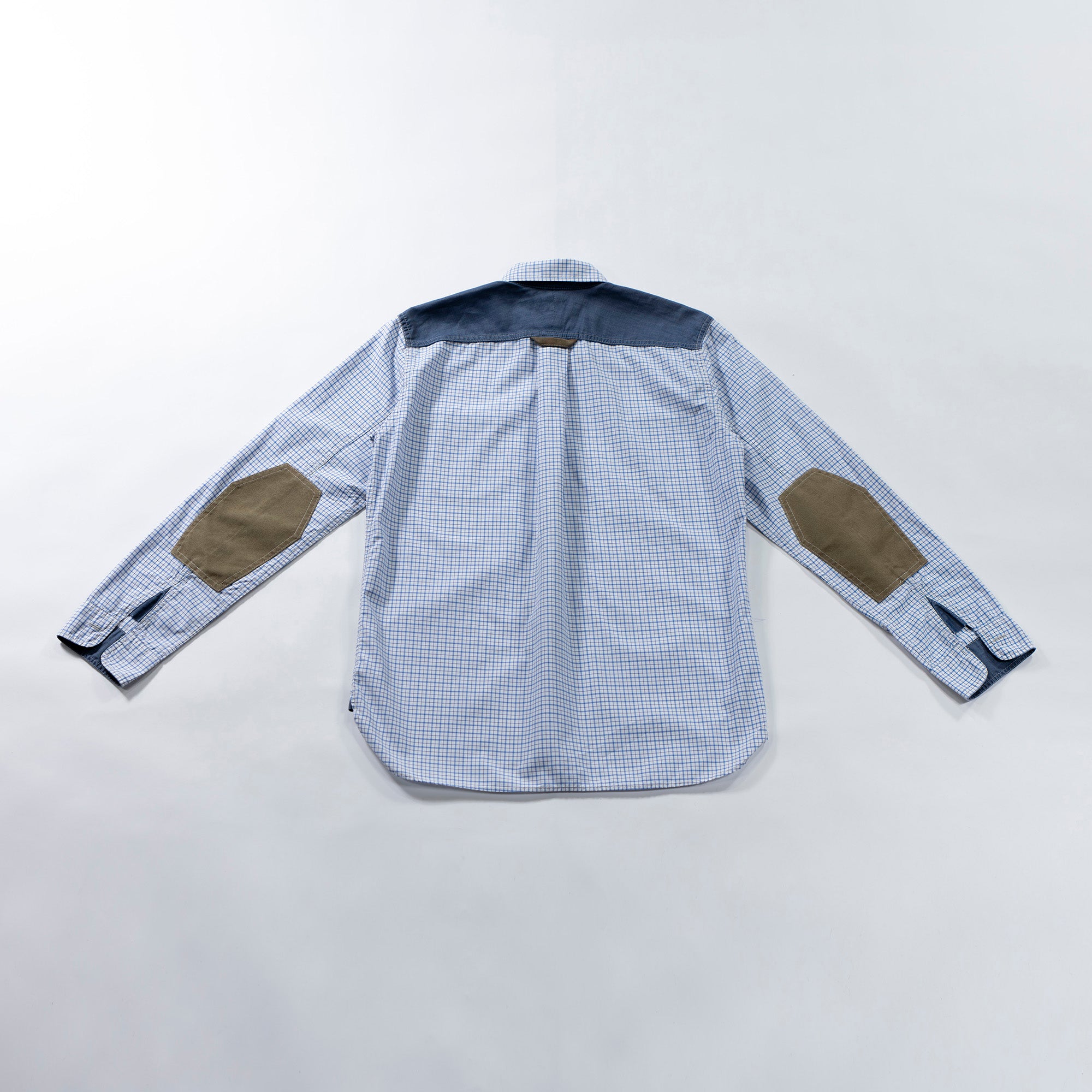 コムデギャルソン COMME des GARCONS JUNYA WATANABE MAN ジュンヤワタナベマン ボタンダウンシャツ BDシャツ チェック エルボーパッチ