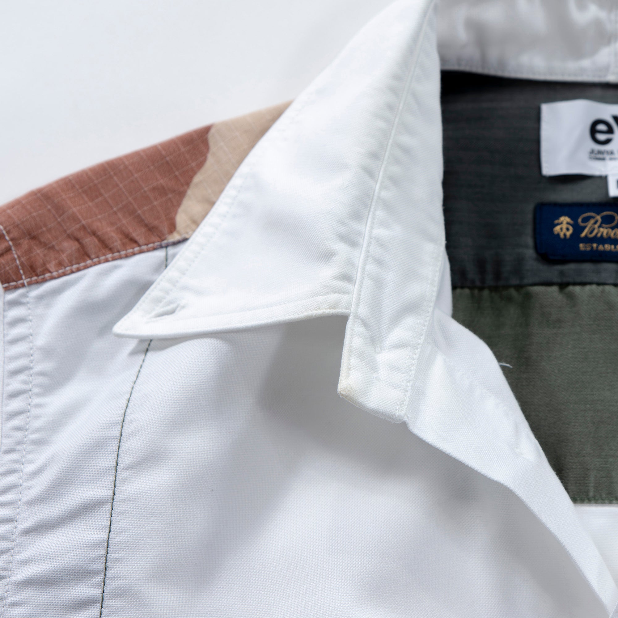 コムデギャルソン COMME des GARCONS eYe JUNYA WATANABE MAN×Brooks Brothers ボタンダウンシャツ BDシャツ オックスフォードシャツ