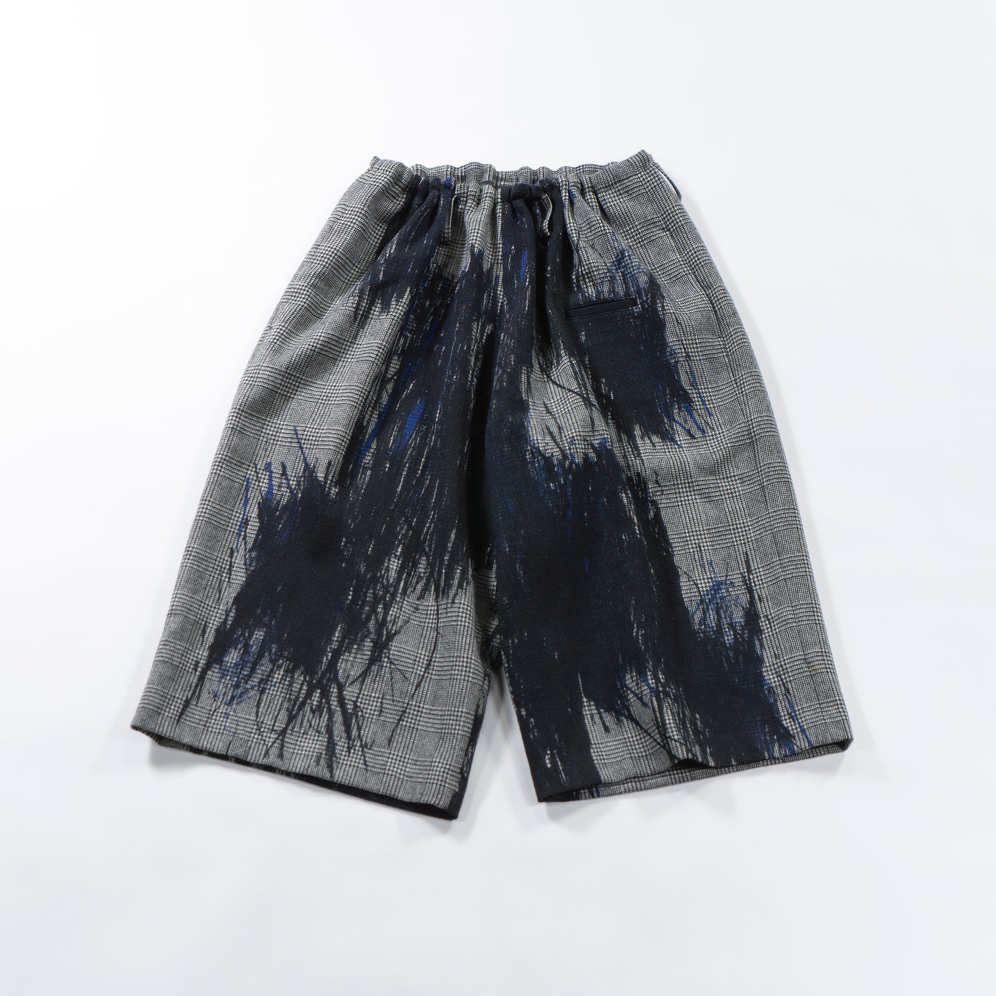 Yohji Yamamoto Y's Glen Check Wide Pants yohjiyamamoto cropped pants bottoms mode style