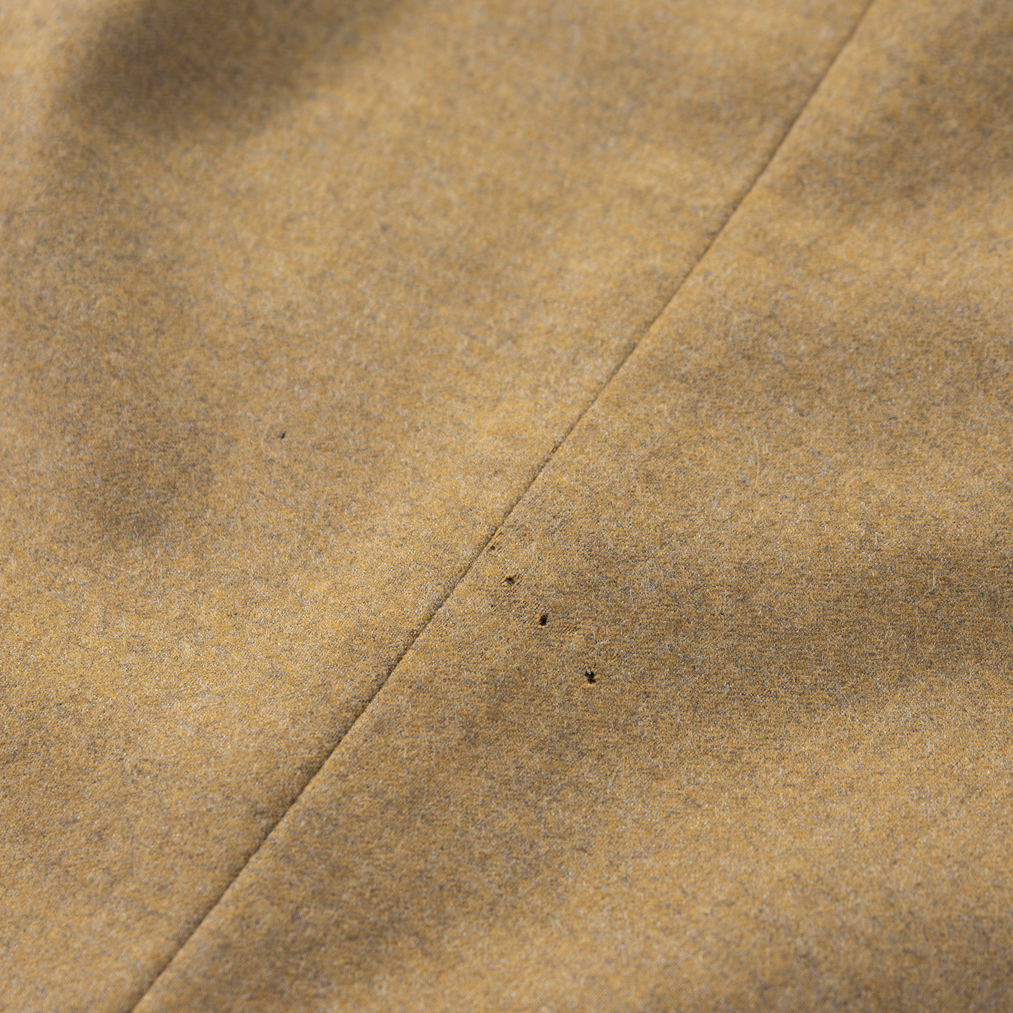Christian Dior Wool Slacks, Mustard Color, Center Press, 2-Pleated, Women's Pants, Bottoms