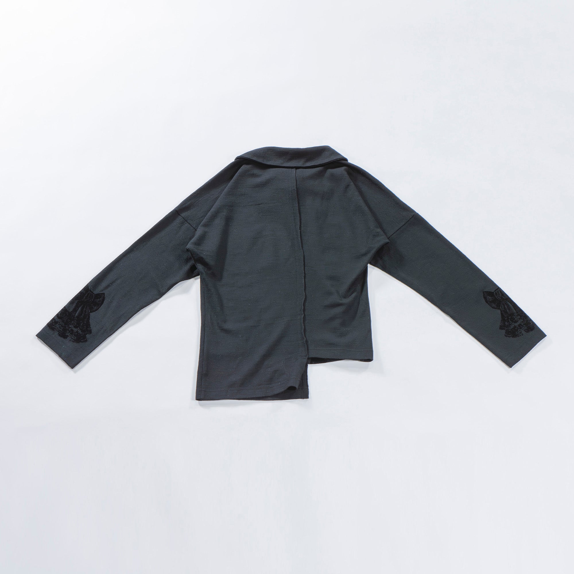 コムデギャルソン COMME des GARCONS コムコム AD2006 プルオーバー ウールブラウス 川久保玲 トップス シャツ Tシャツ ドッキング 丸襟