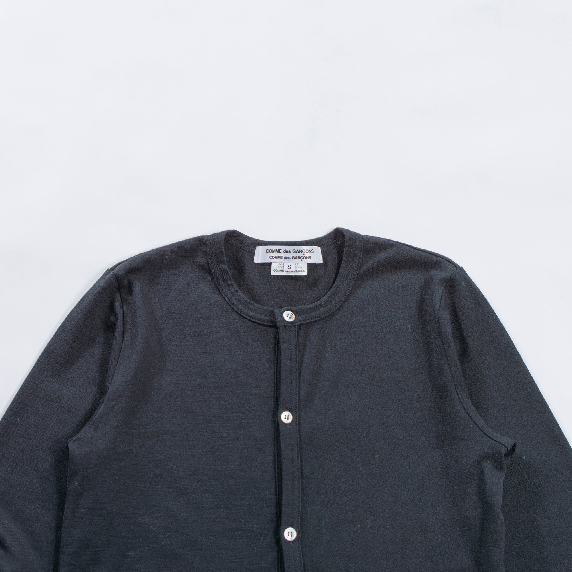 【古着】コムデギャルソン COMME des GARCONS コムコム AD2013 クルーネックカーディガン 川久保玲 ウール100% レディースファッション レディーストップス レディースカーディガン【中古】【USED】