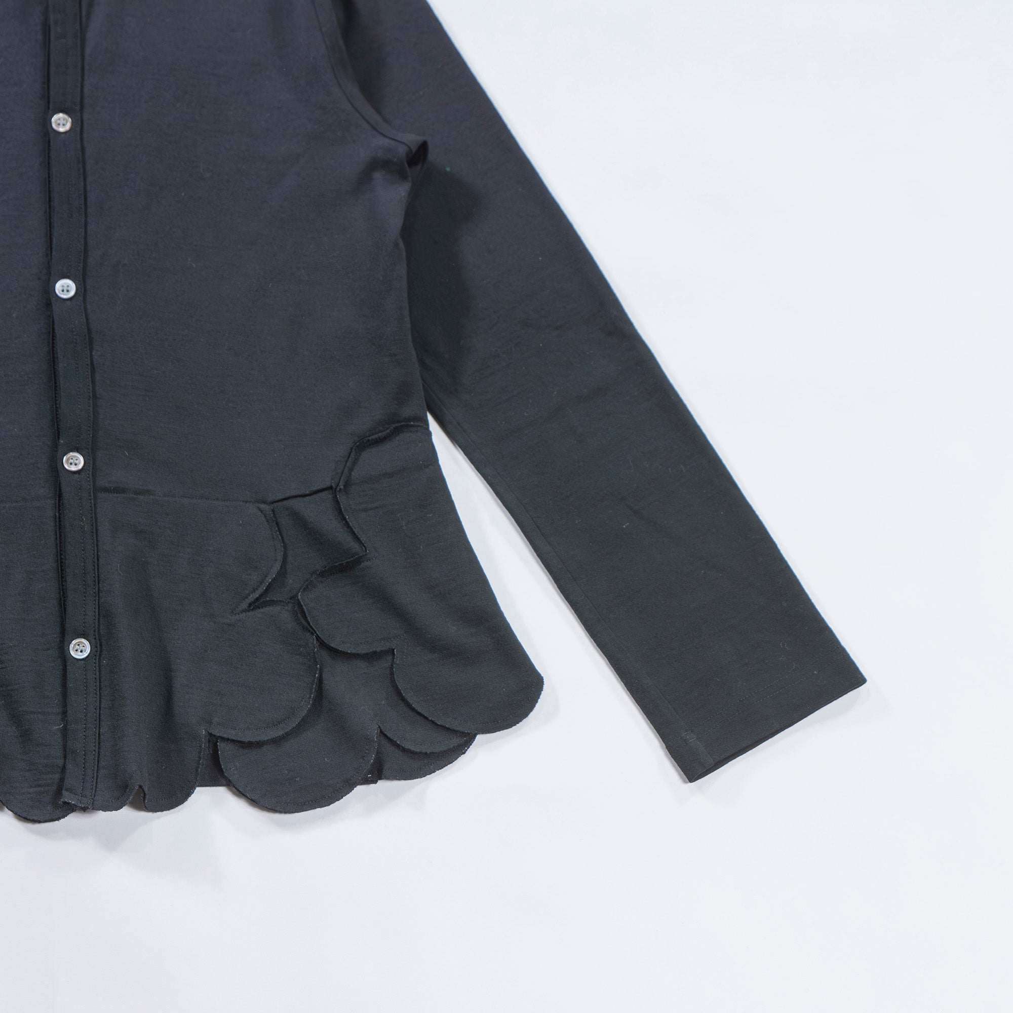 【古着】コムデギャルソン COMME des GARCONS コムコム AD2013 クルーネックカーディガン 川久保玲 ウール100% レディースファッション レディーストップス レディースカーディガン【中古】【USED】
