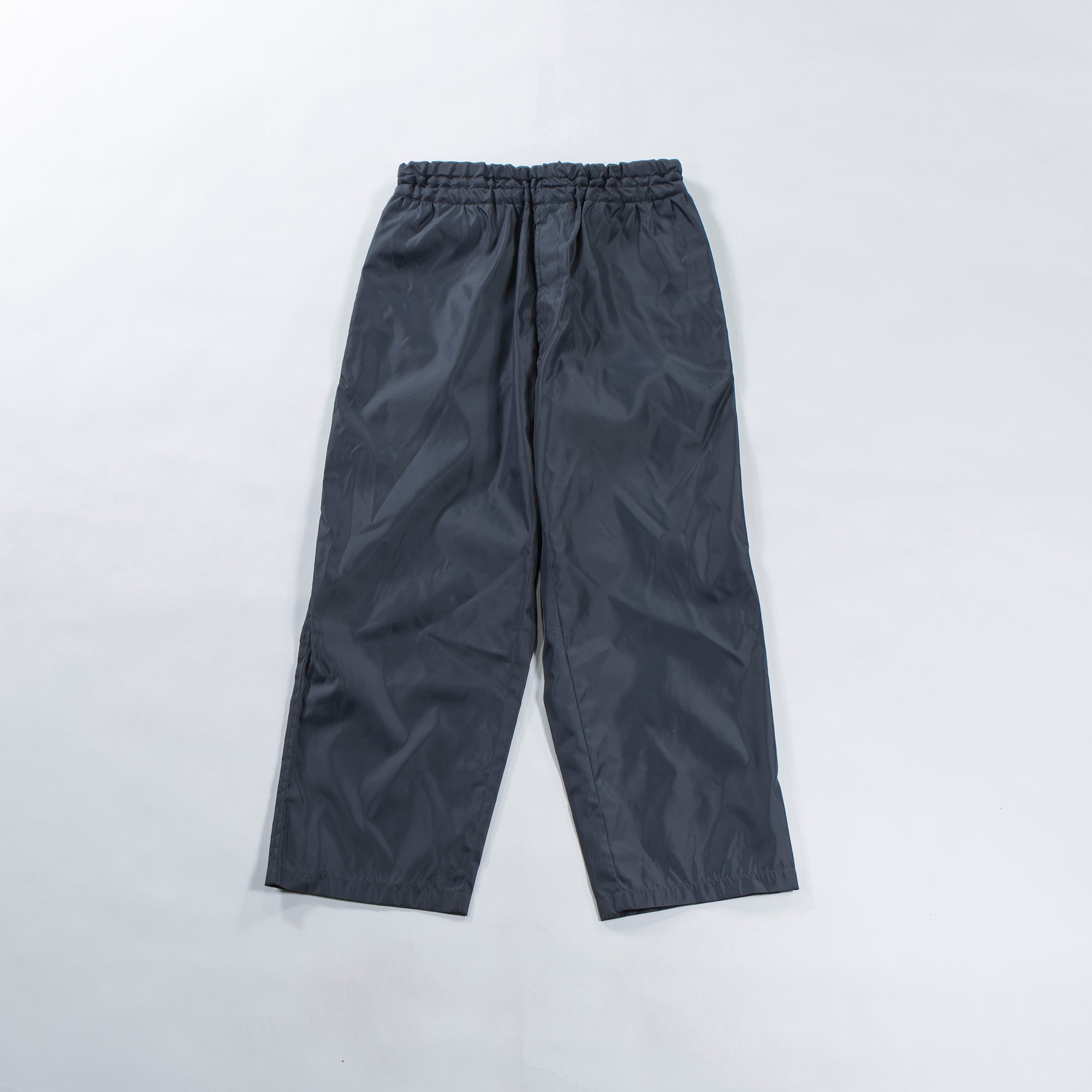 COMME des GARCONS HOMME AD1999 nylon easy pants, grey, Tanaka Homme, Tanaka Keiichi, easy pants, jersey pants, 90s