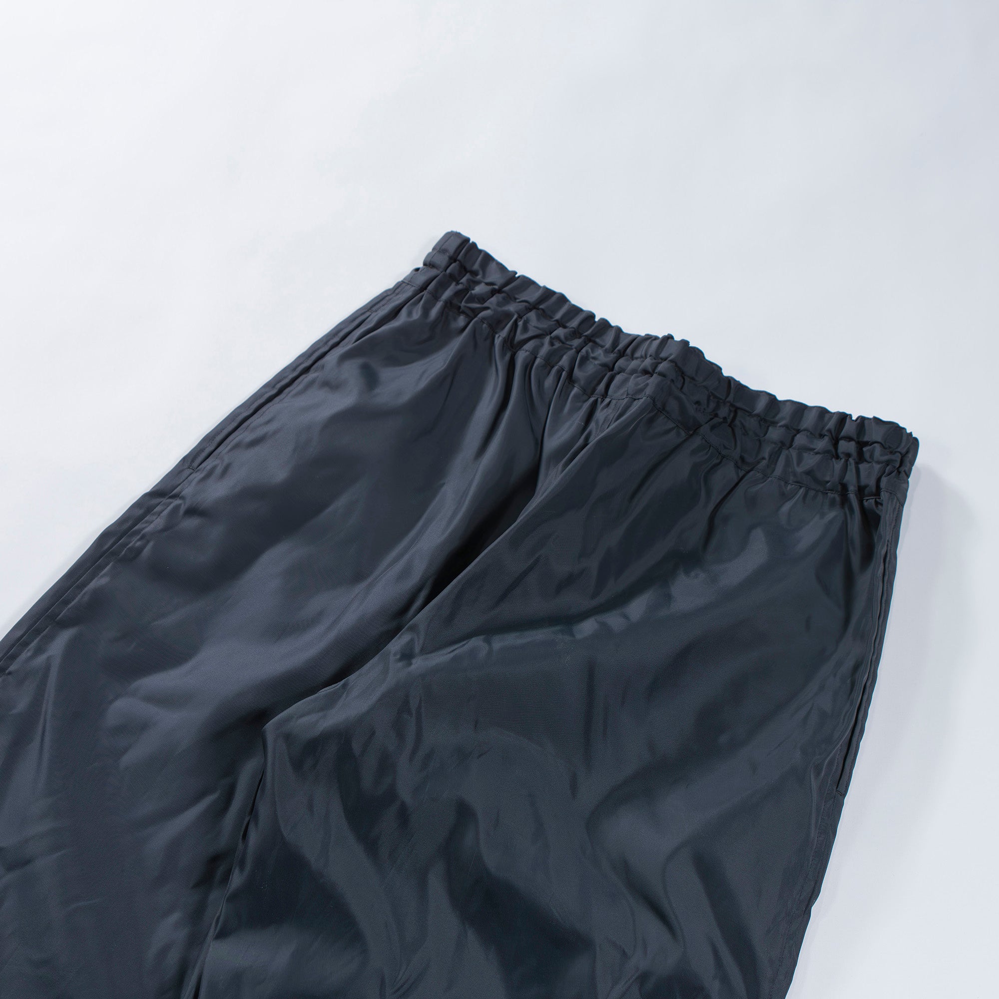 COMME des GARCONS HOMME AD1999 nylon easy pants, grey, Tanaka Homme, Tanaka Keiichi, easy pants, jersey pants, 90s