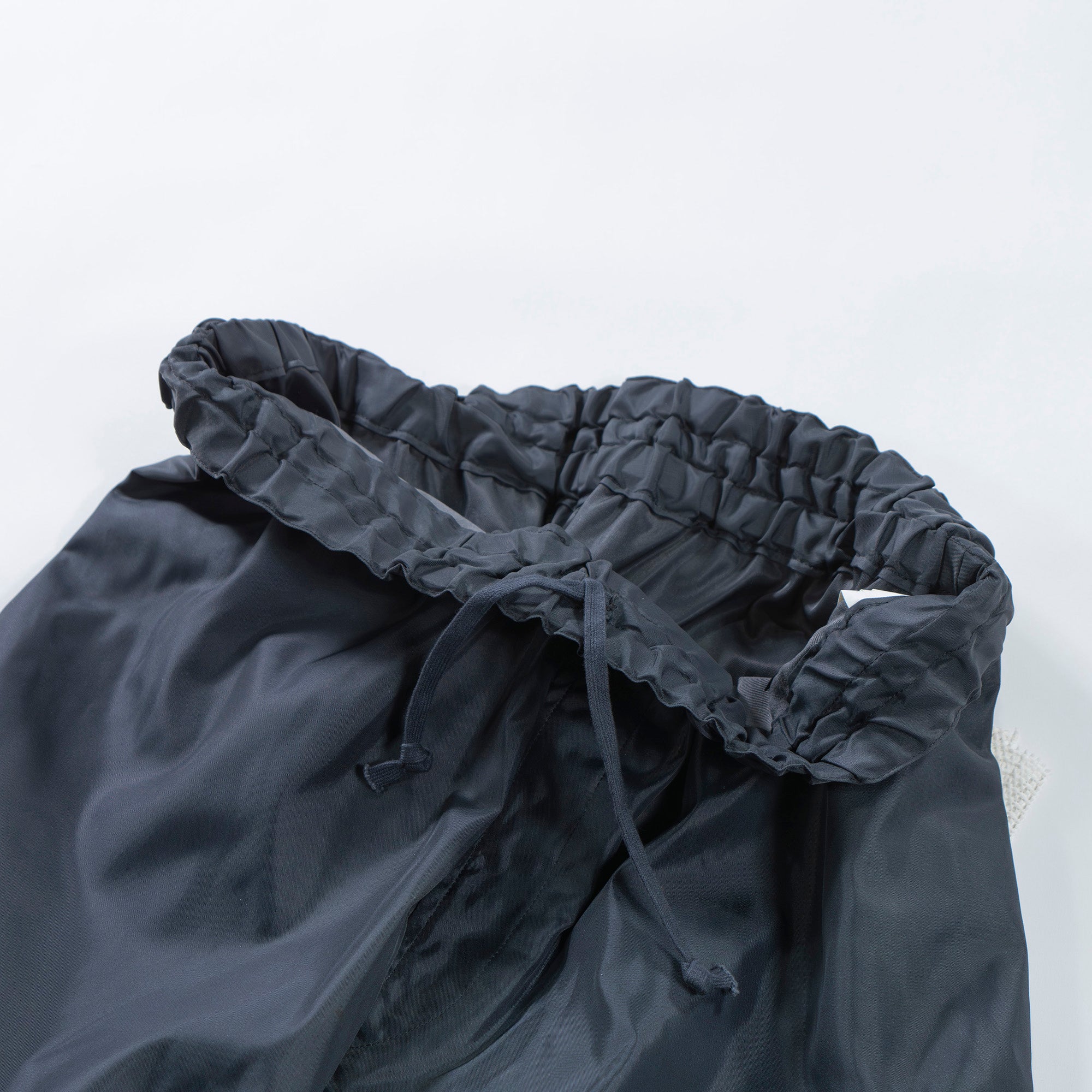 COMME des GARCONS HOMME AD1999 nylon easy pants, grey, Tanaka Homme, Tanaka Keiichi, easy pants, jersey pants, 90s