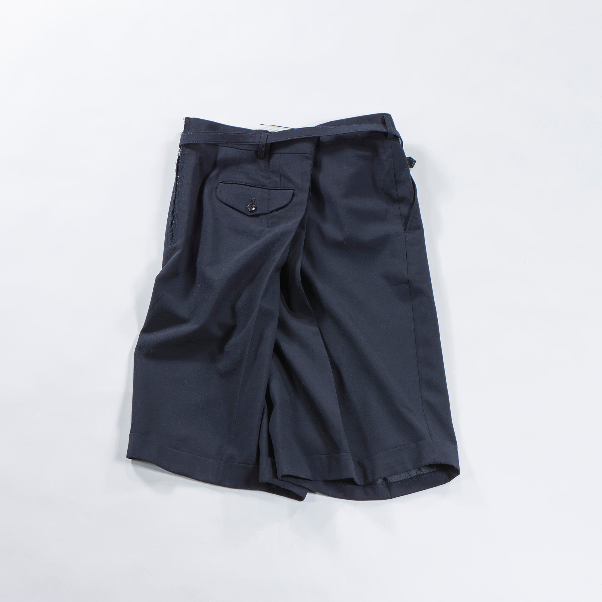 コムデギャルソン COMME des GARCONS AD2013 ドッキングワイドショーツ 川久保玲 ハーフパンツ キュロット 再構築 レディース ユニセックス