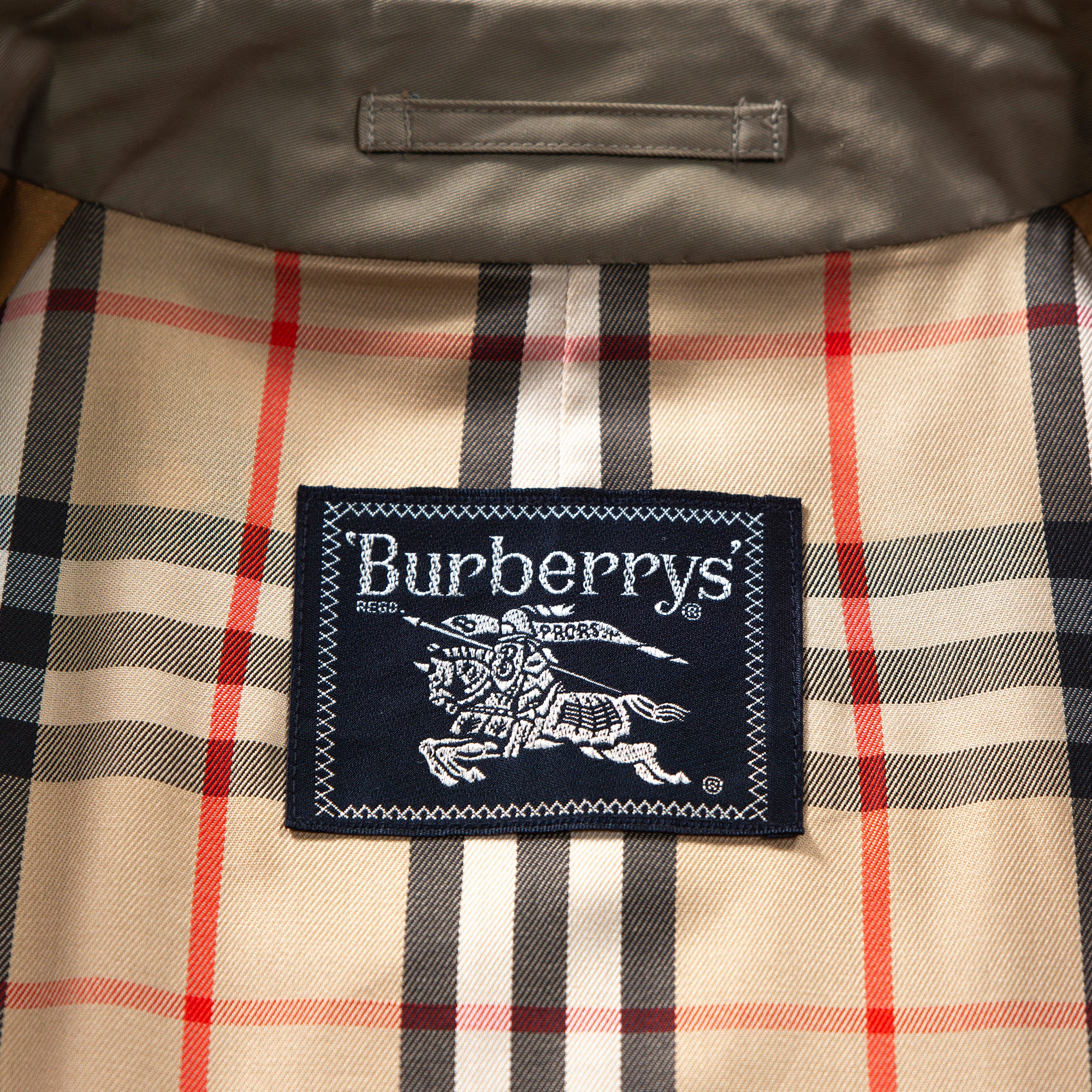 【古着】バーバリー Burberrys ステンカラーコート ベージュ コットンギャバジン バーバリーチェック ノバチェック 90s トレンチコート ロングコート メンズファッション メンズアウター メンズコート ユニセックス【中古】【USED】