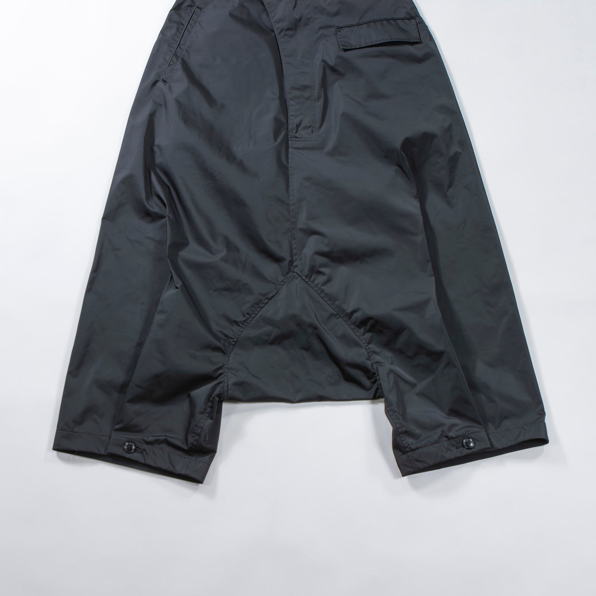 Yohji Yamamoto REGULATION Yohji Yamamoto Regulation Yohji Yamamoto Gusset Sarouel Pants Black Bottoms Pants