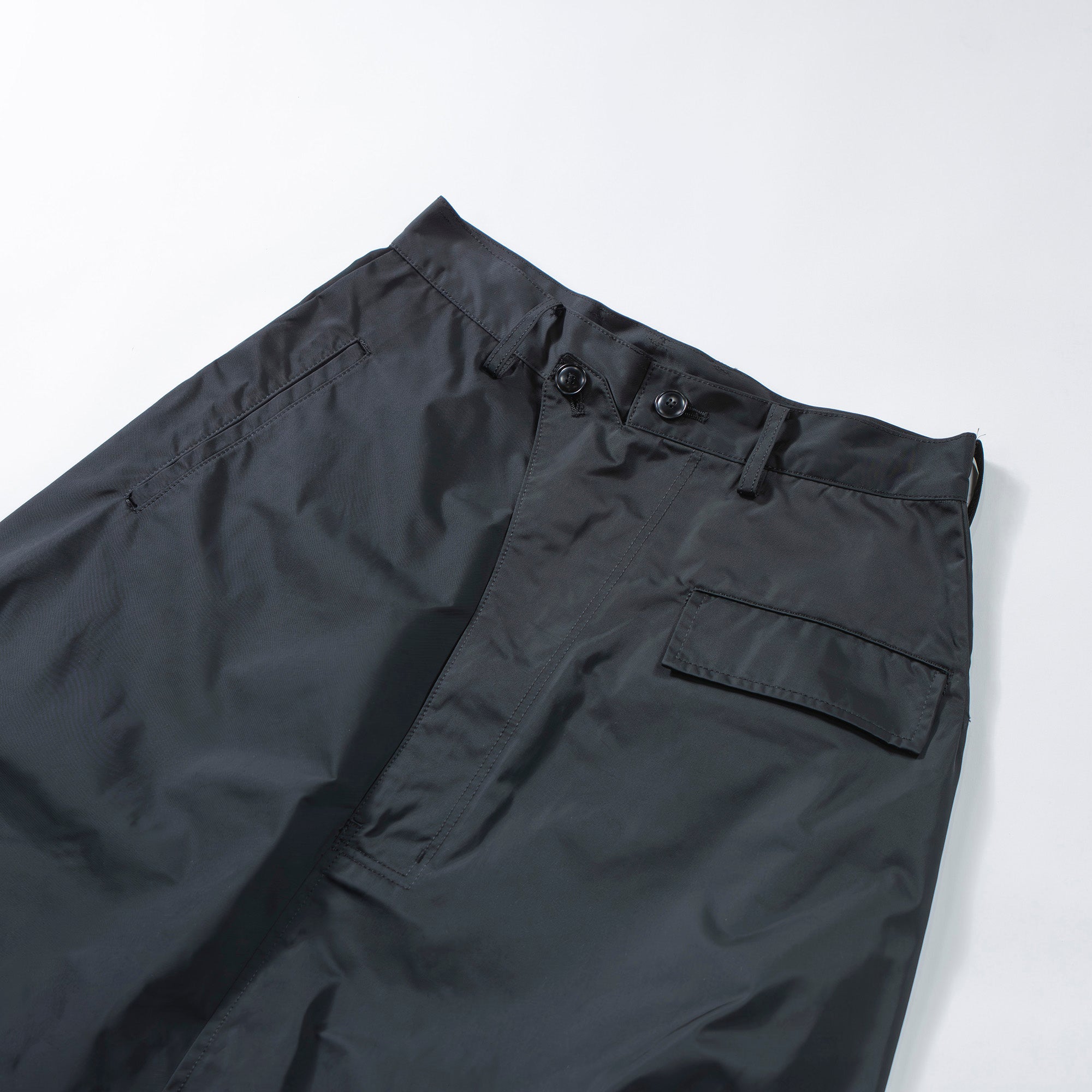 Yohji Yamamoto REGULATION Yohji Yamamoto Regulation Yohji Yamamoto Gusset Sarouel Pants Black Bottoms Pants