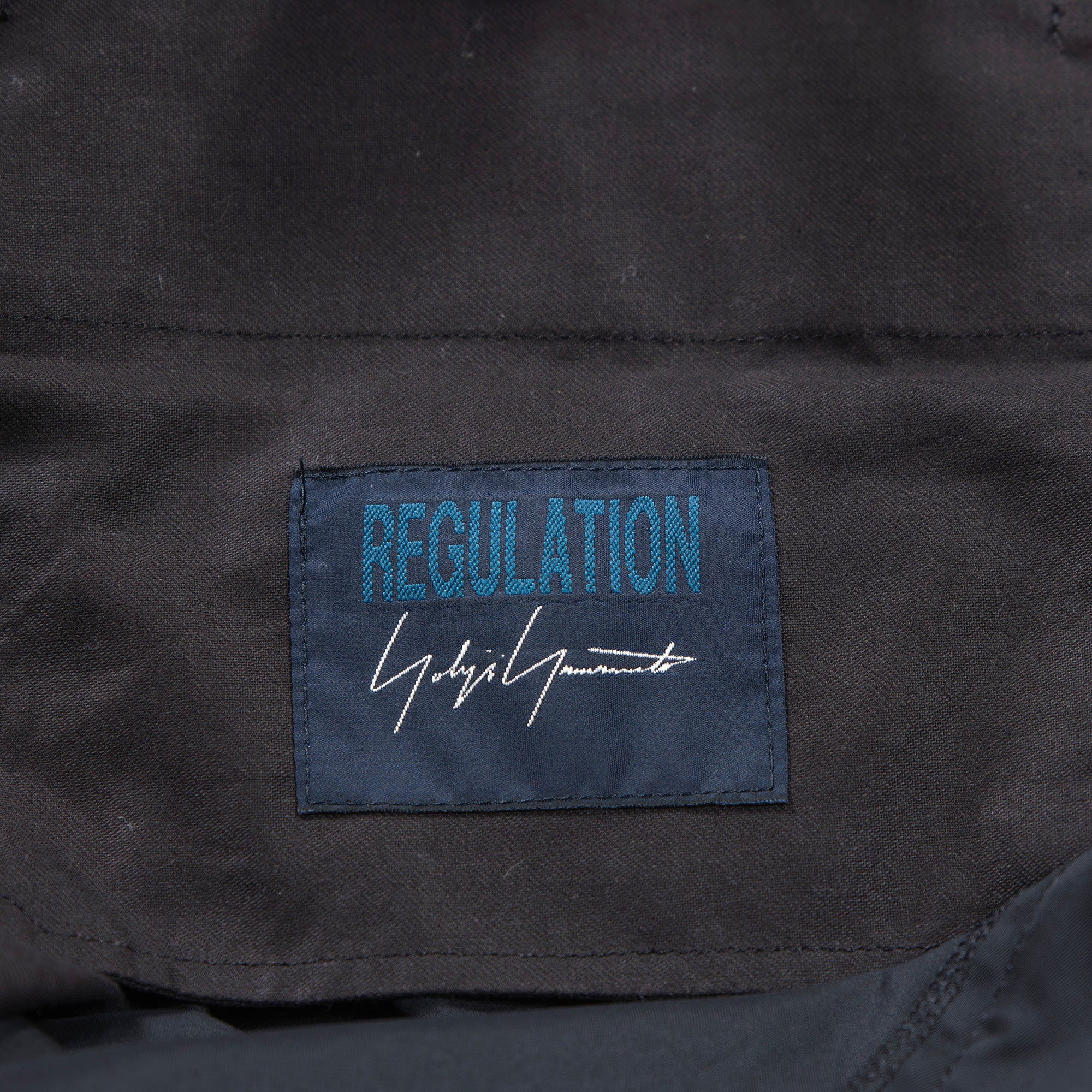 Yohji Yamamoto REGULATION Yohji Yamamoto Regulation Yohji Yamamoto Gusset Sarouel Pants Black Bottoms Pants