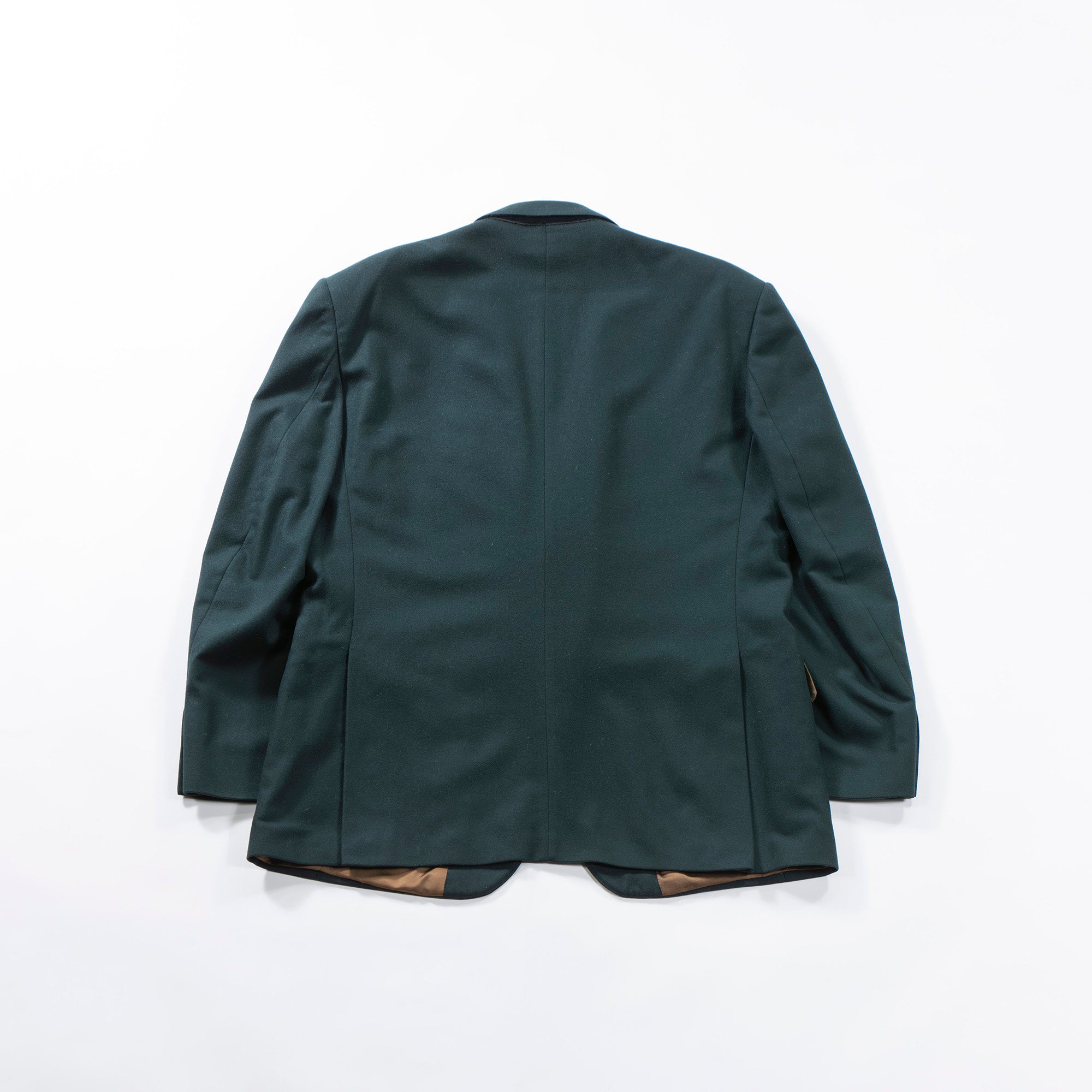 【古着】バーバリー Burberrys イングランド製 テーラードジャケット ウール100% 深緑 金ボタン ブレザー メンズファッション メンズジャケット メンズアウター【中古】【USED】