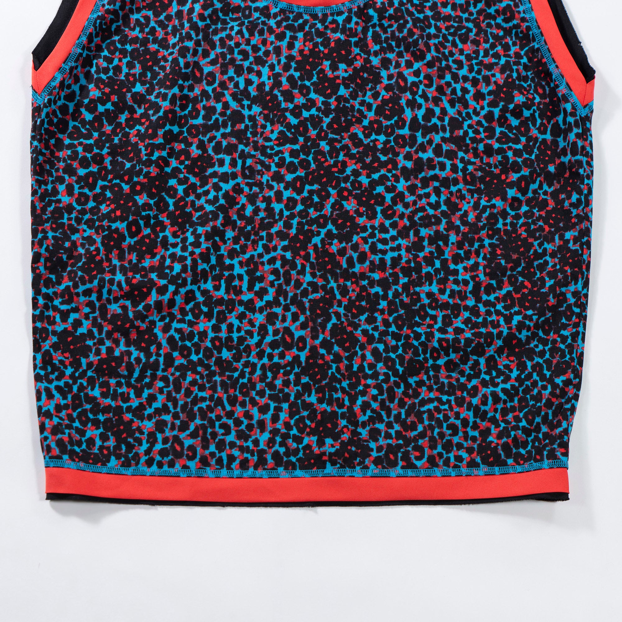 Paul Smith Leopard print sleeveless crew neck women's fashion tops T-shirts tank tops tunics