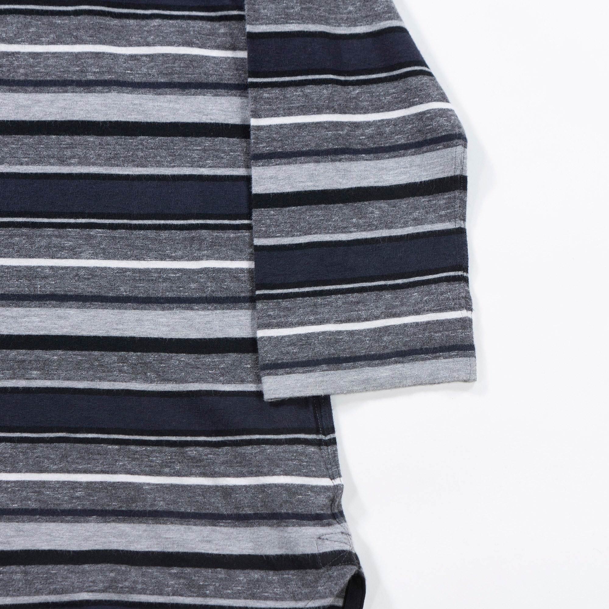 COMME des GARCONS HOMME Comme des Garcons Homme AD2013 Multi-border cut and sew 7/8 length Men's top Long T