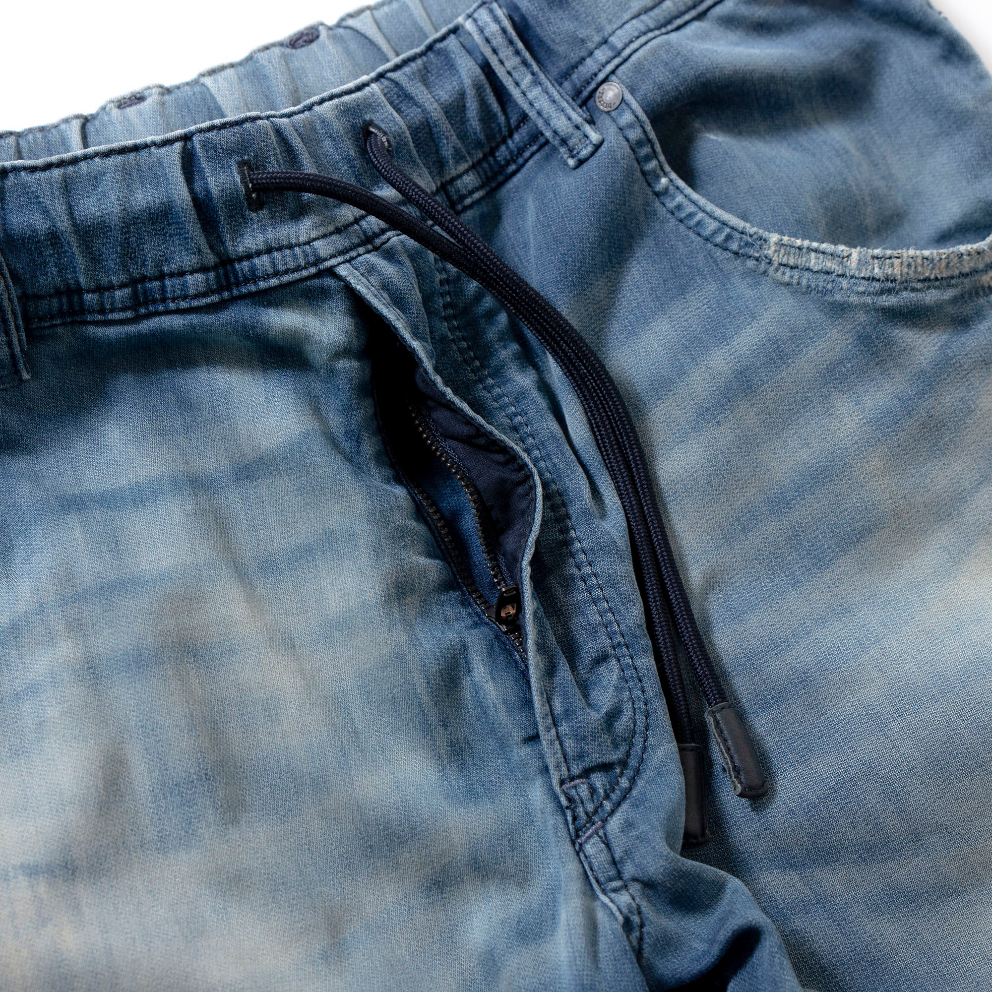 ディーゼル DIESEL KROOLEY ジョグジーンズ スリムフィット スウェットパンツ デニム風 ヴィンテージ加工 メンズファッション ボトムス
