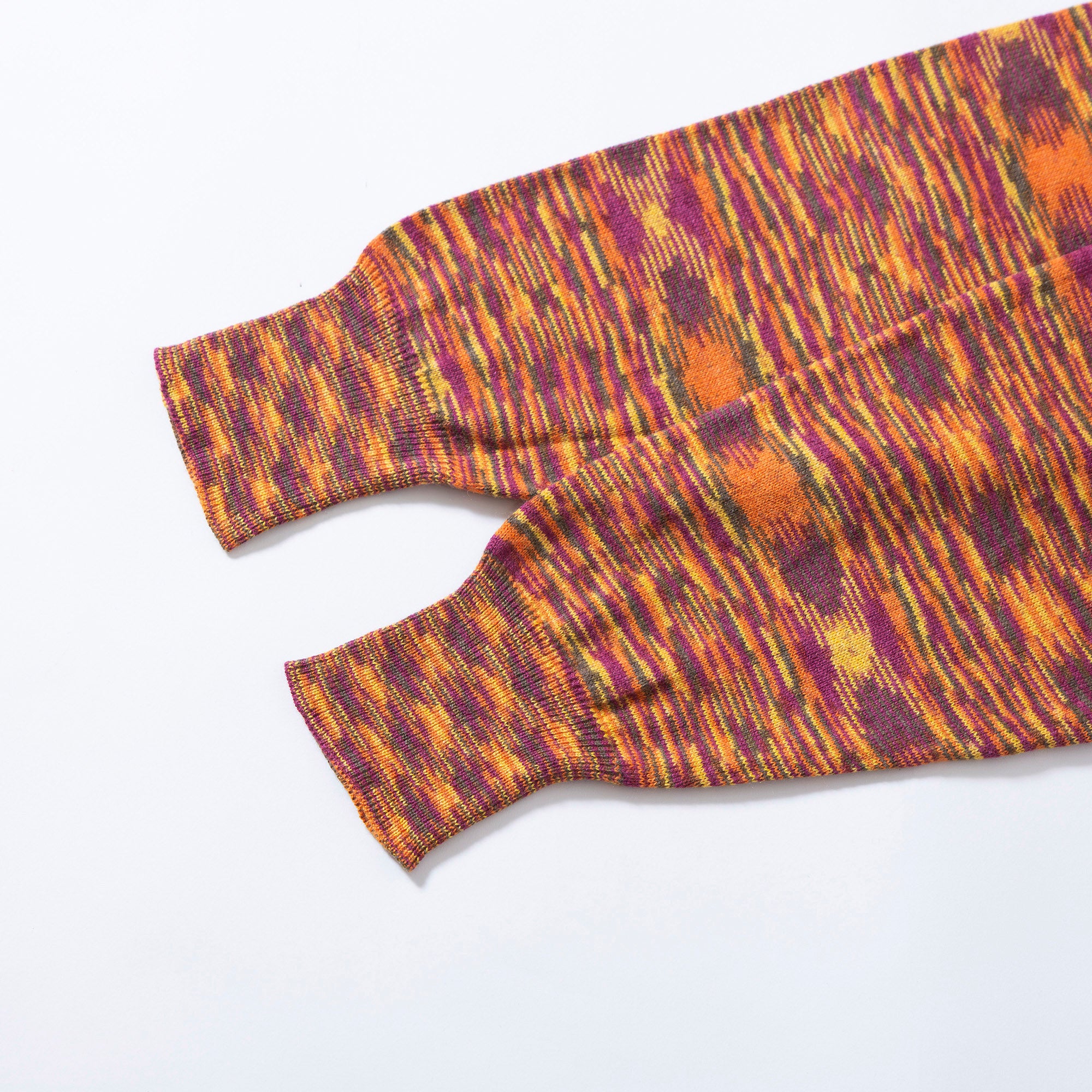 ミッソーニ MISSONI タートルネックニット カシミヤシルク混 総柄 カモ柄 トップス セーター メンズ ユニセックス