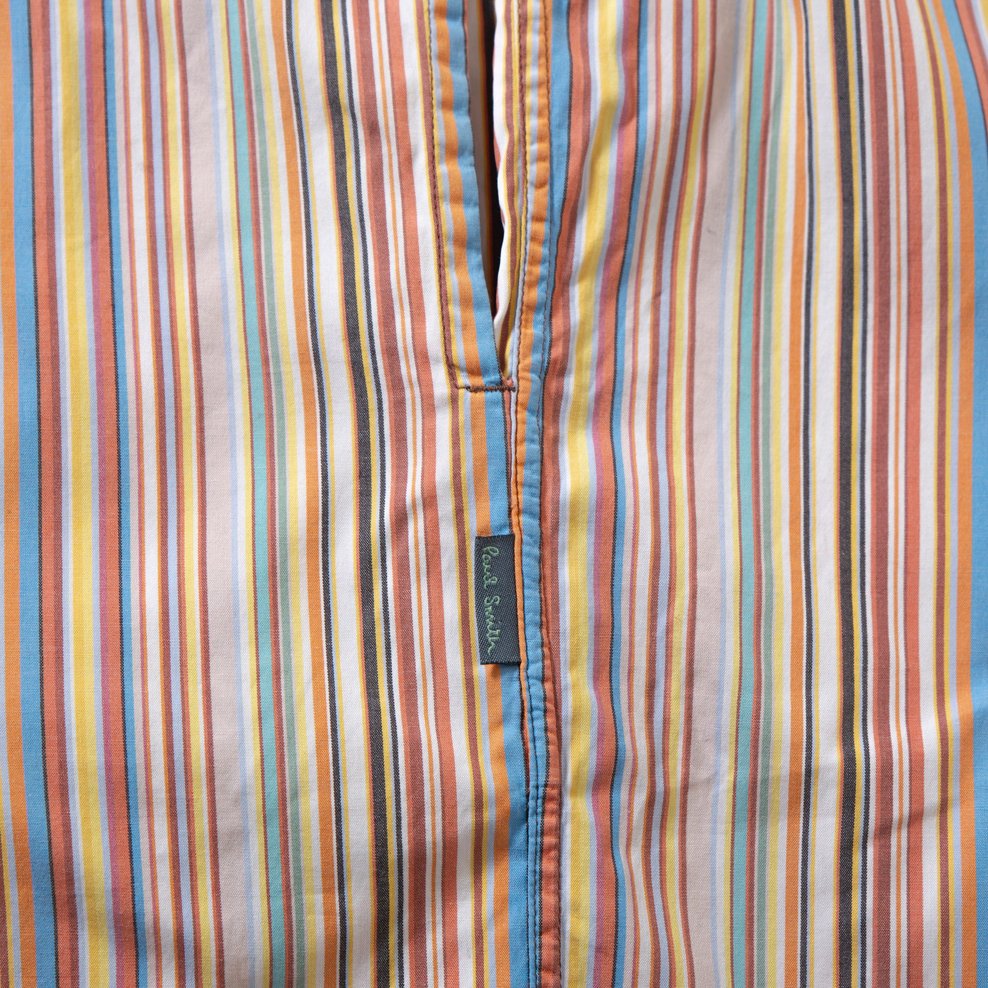 ポールスミス Paul Smith マルチストライプ ハーフパンツ コットン シャツ生地 イージーパンツ ショーツ カジュアル メンズファッション