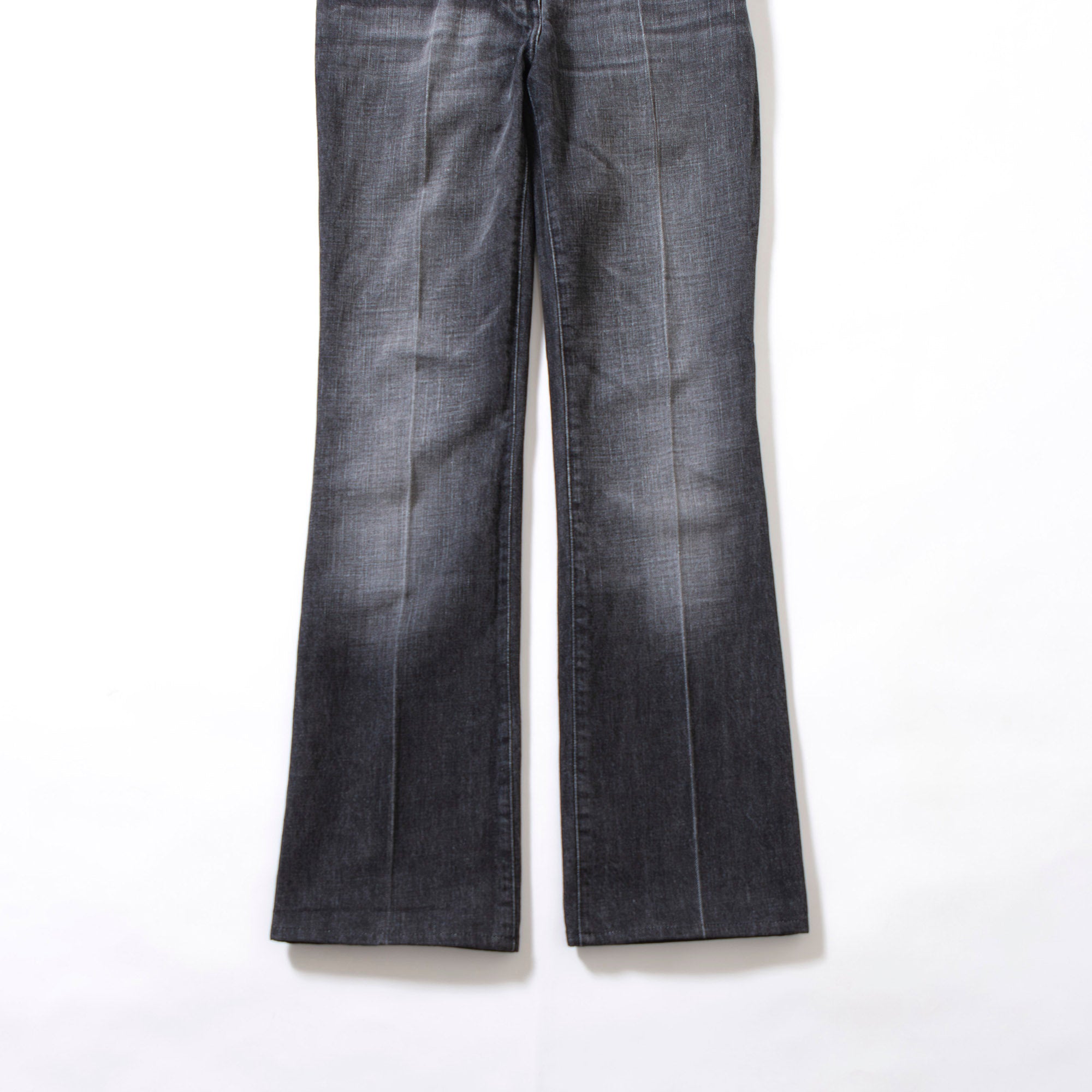 サンローラン Yves Saint Laurent rive gauche ブーツカットデニムパンツ ブラック 00s イタリア製 Y2K 5ポケットジーンズ フレアデニム