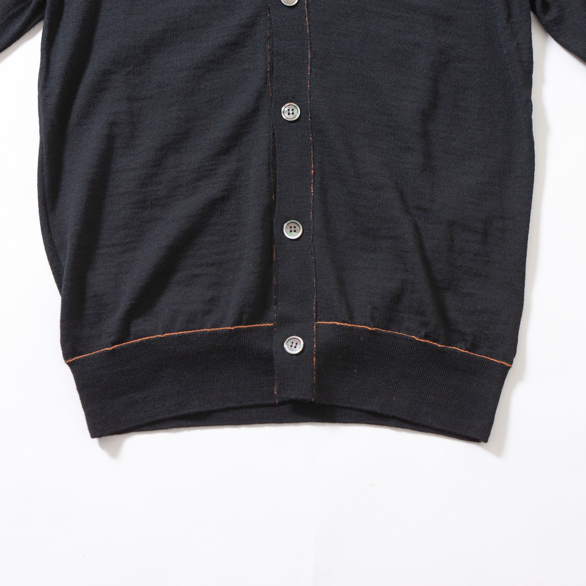 コムデギャルソン COMME des GARCONS HOMME DEUX AD2014 Vネック カーディガン ブラック M ウール100% ◆新品タグ付き◆ ニット 川久保玲