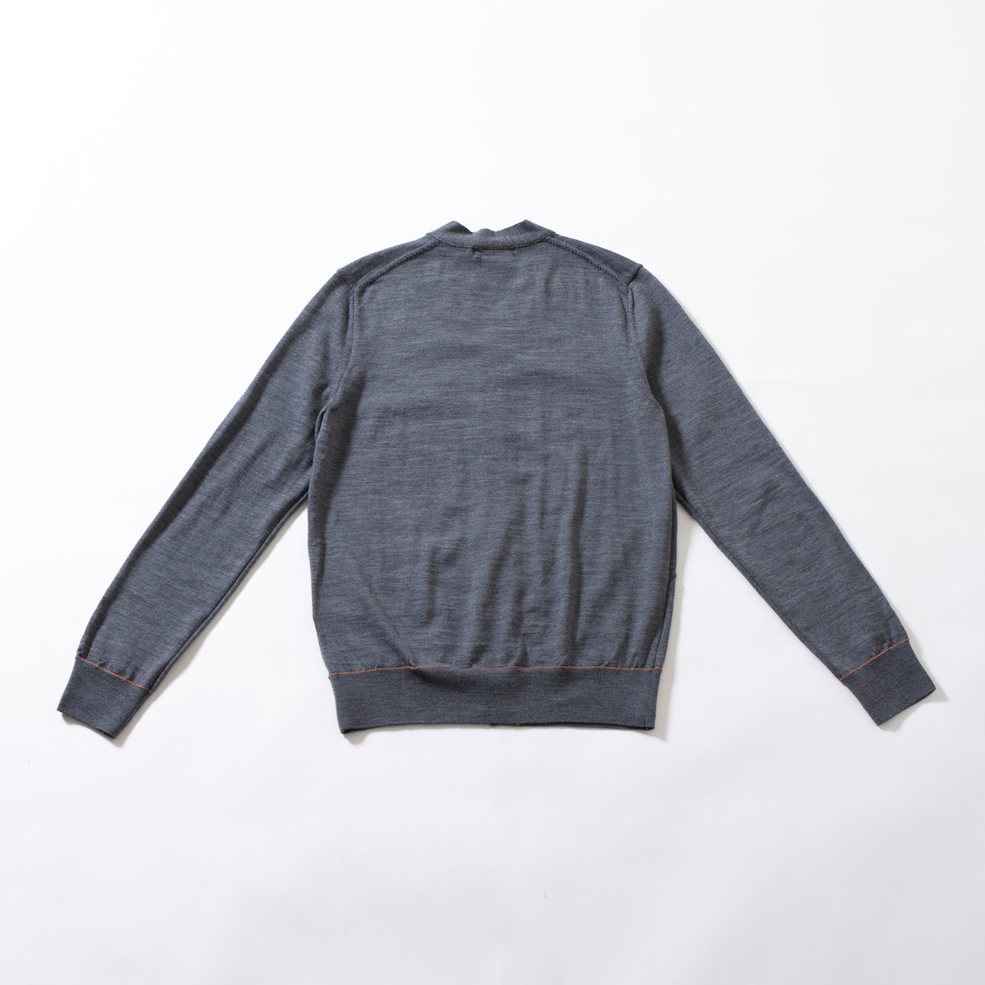 コムデギャルソン COMME des GARCONS HOMME DEUX AD2014 Vネック カーディガン グレー M ウール100% ◆新品タグ付き◆ ニット 川久保玲