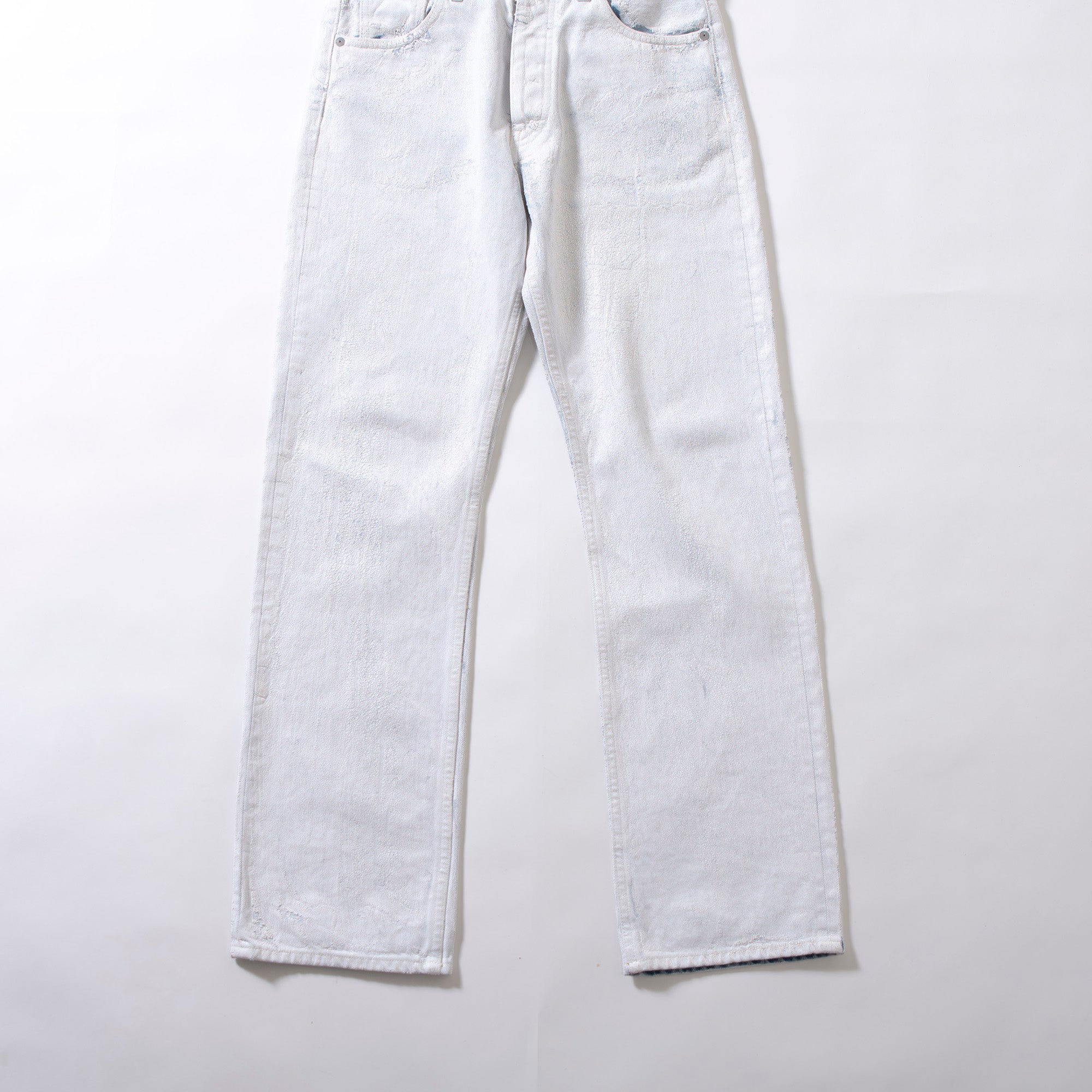 メゾンマルジェラ Maison Margiela ペンキデニム ビアンケット Signature White ホワイトペイント レディース ◆新品タグ付き◆ ジーンズ